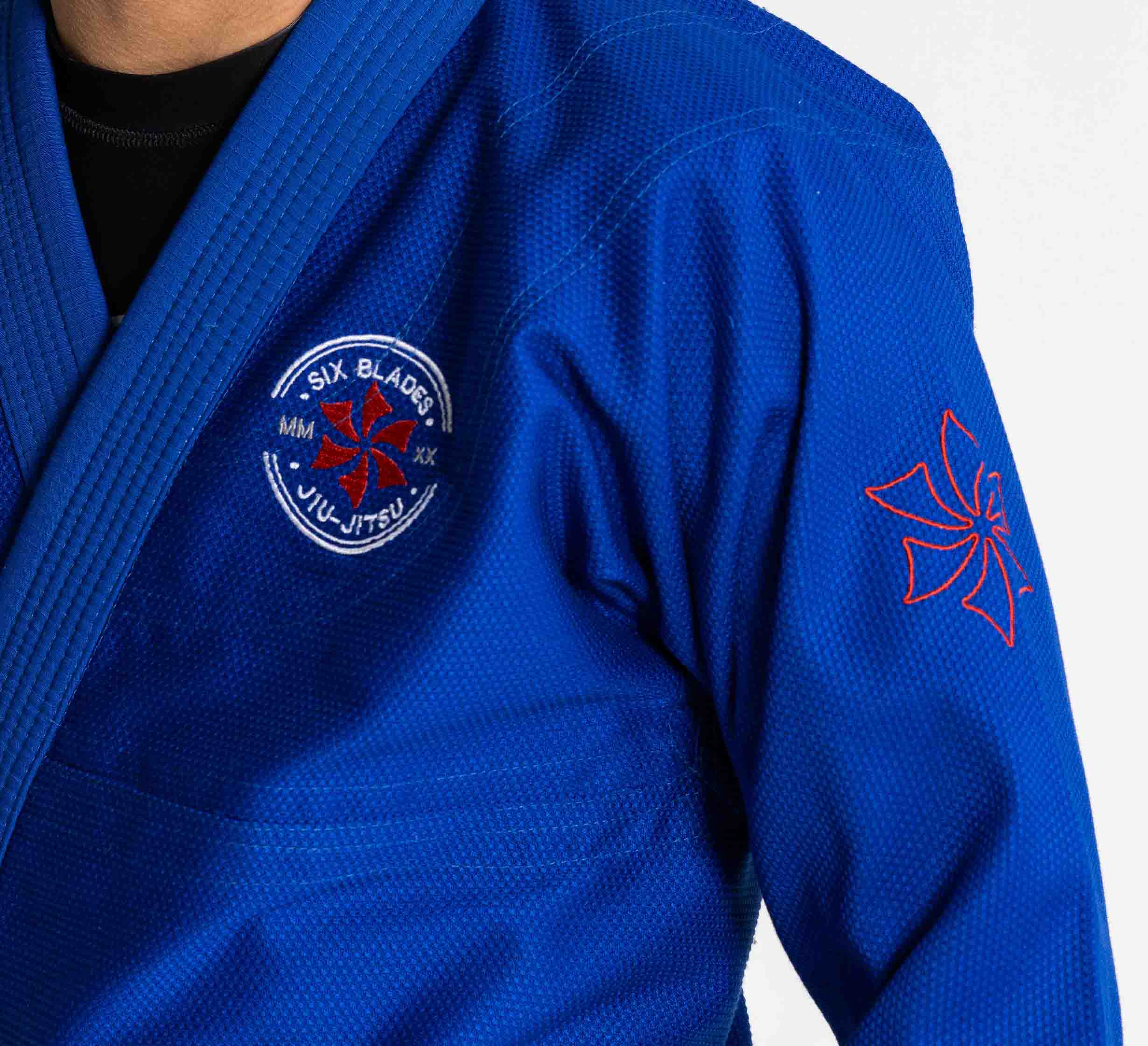 Six Blades Official Sekai BJJ Gi Blue