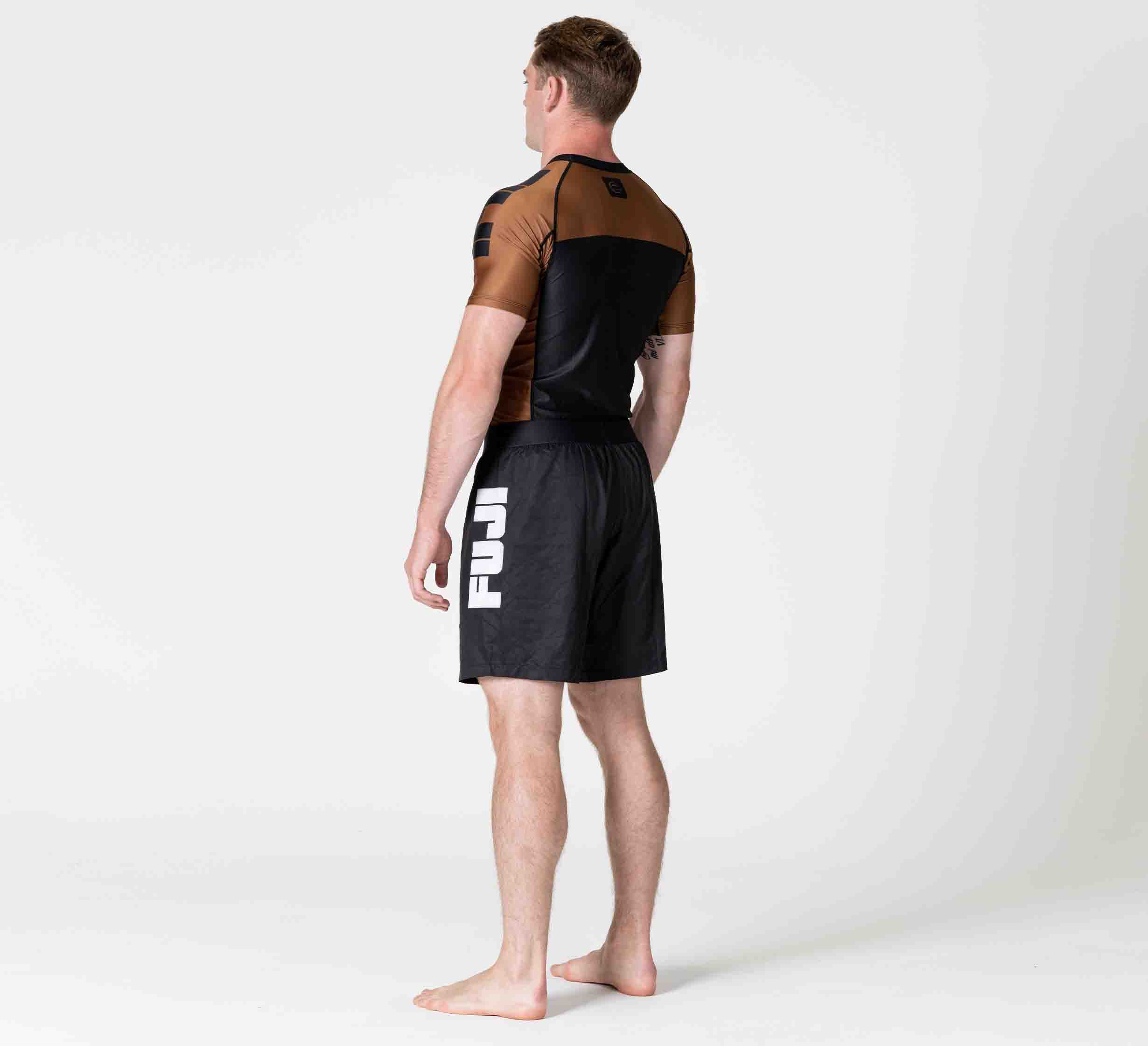 Competition Ranked Rashguard Brown