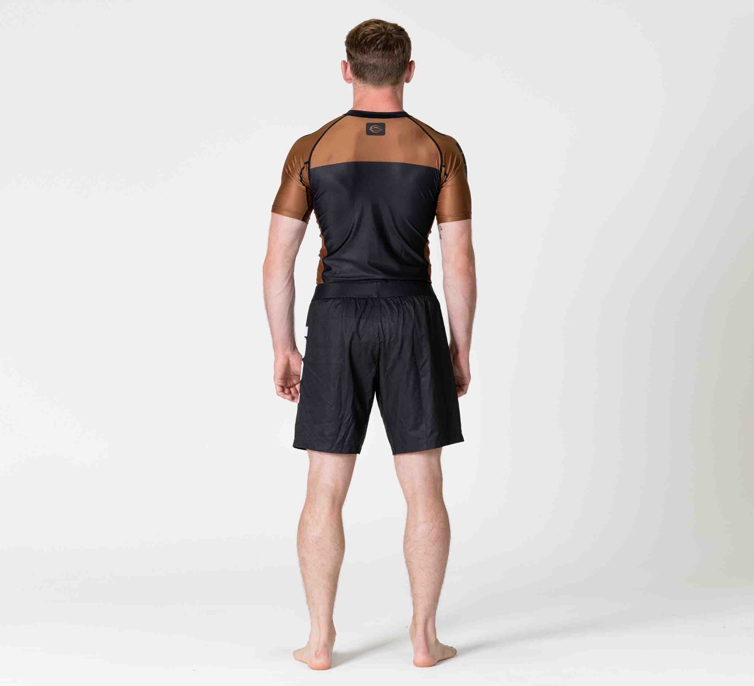 Competition Ranked Rashguard Brown