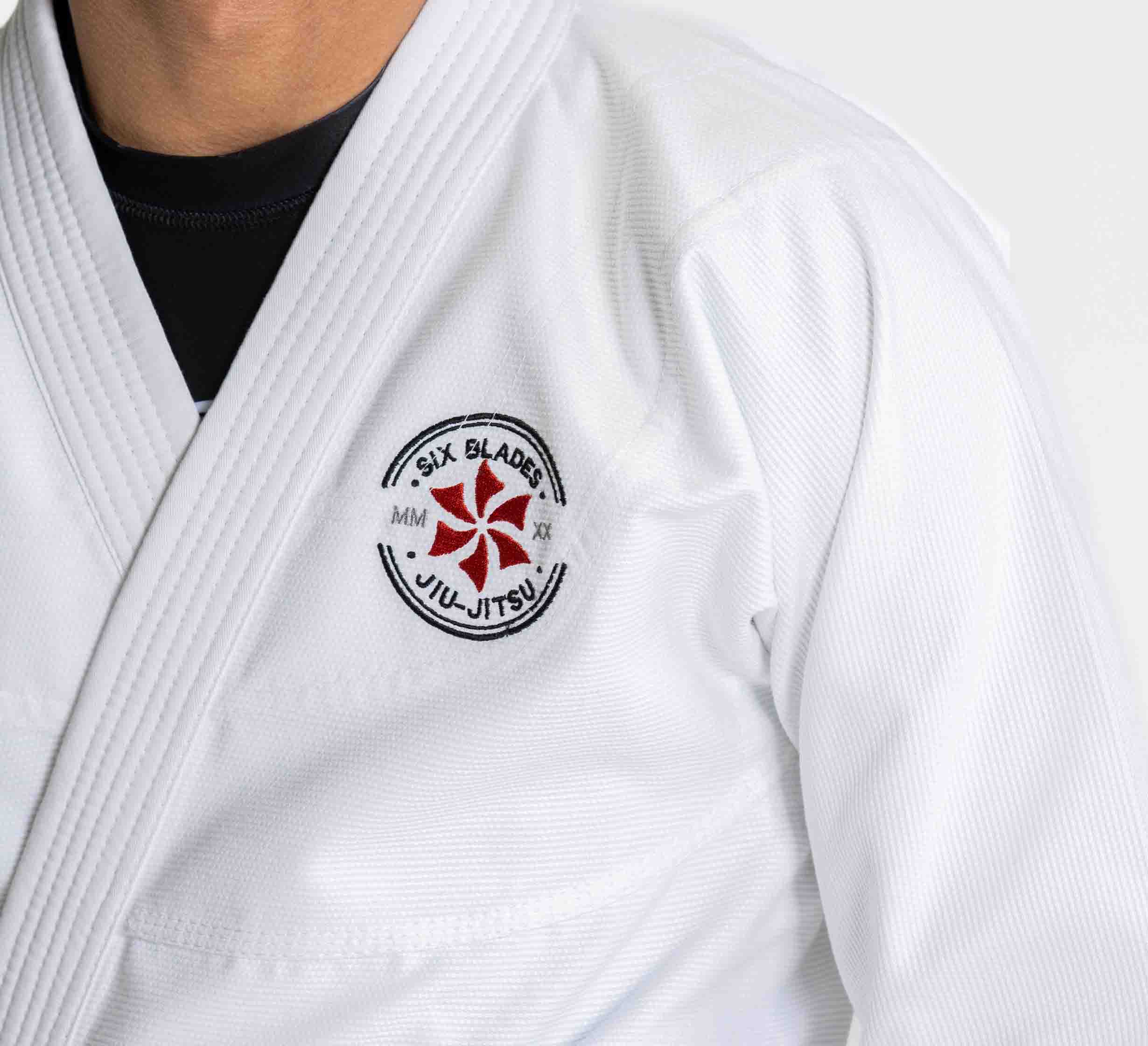 Kids Six Blades Association BJJ Gi White