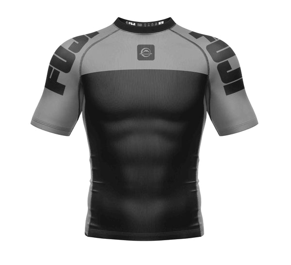 Kids IBJJF Ranked Rashguard Grey