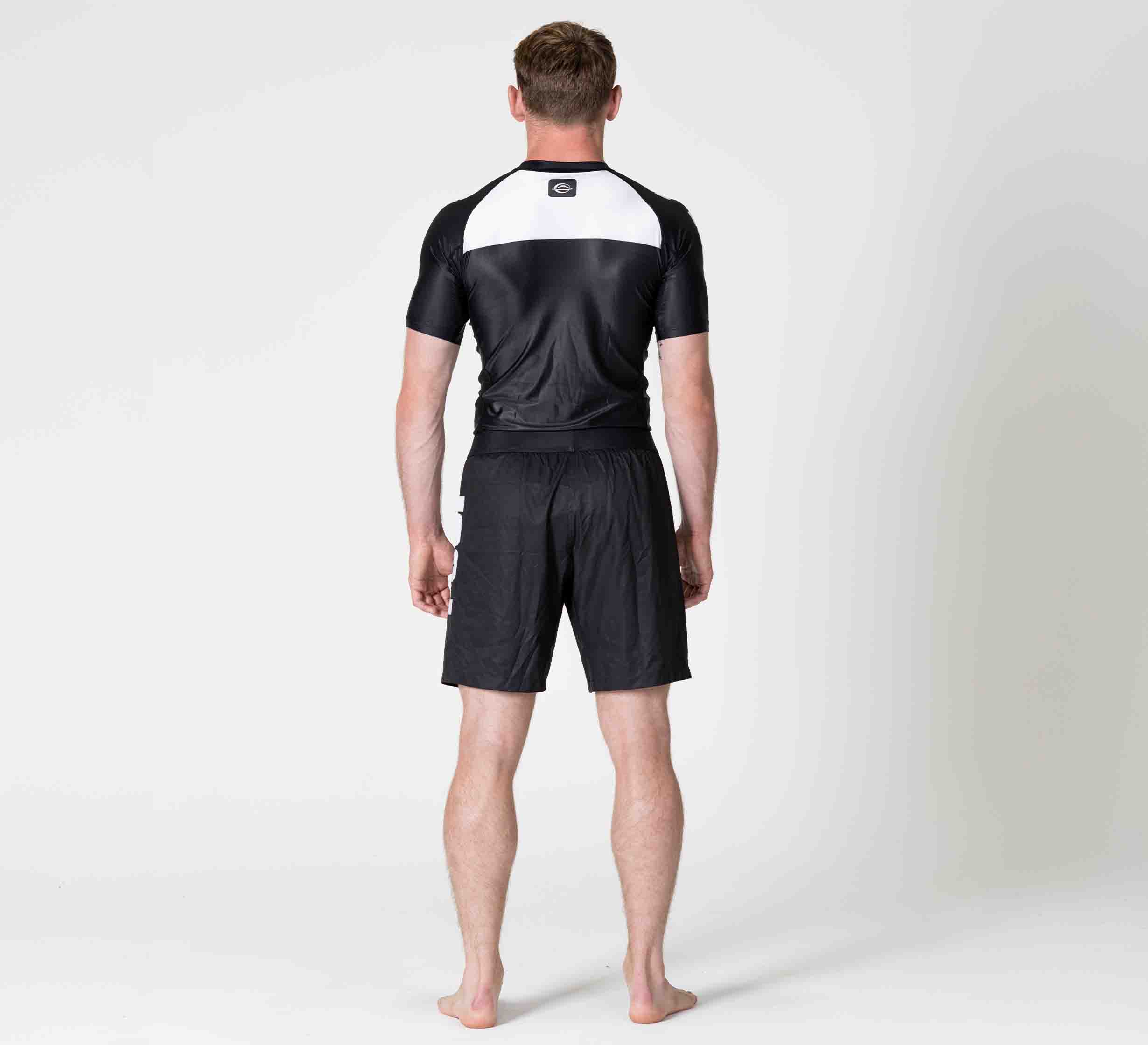 Competition Ranked Rashguard Black