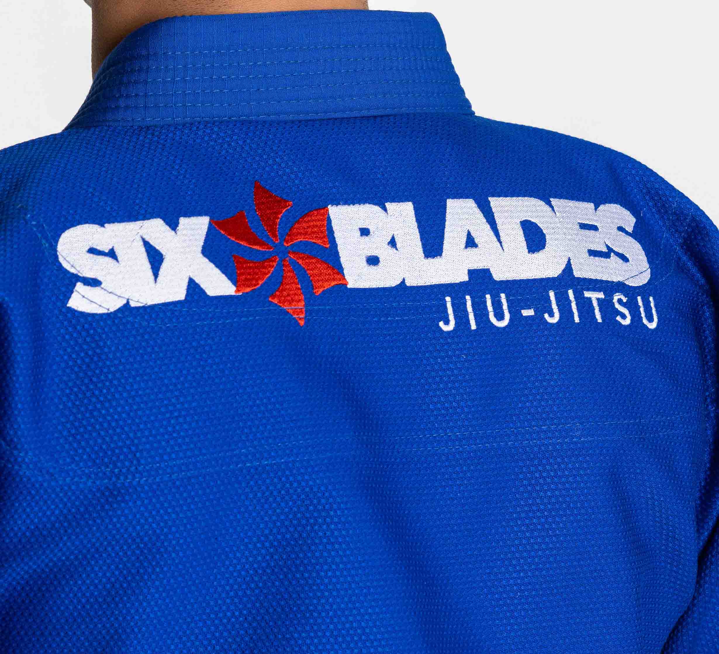 Six Blades Official Sekai BJJ Gi Blue