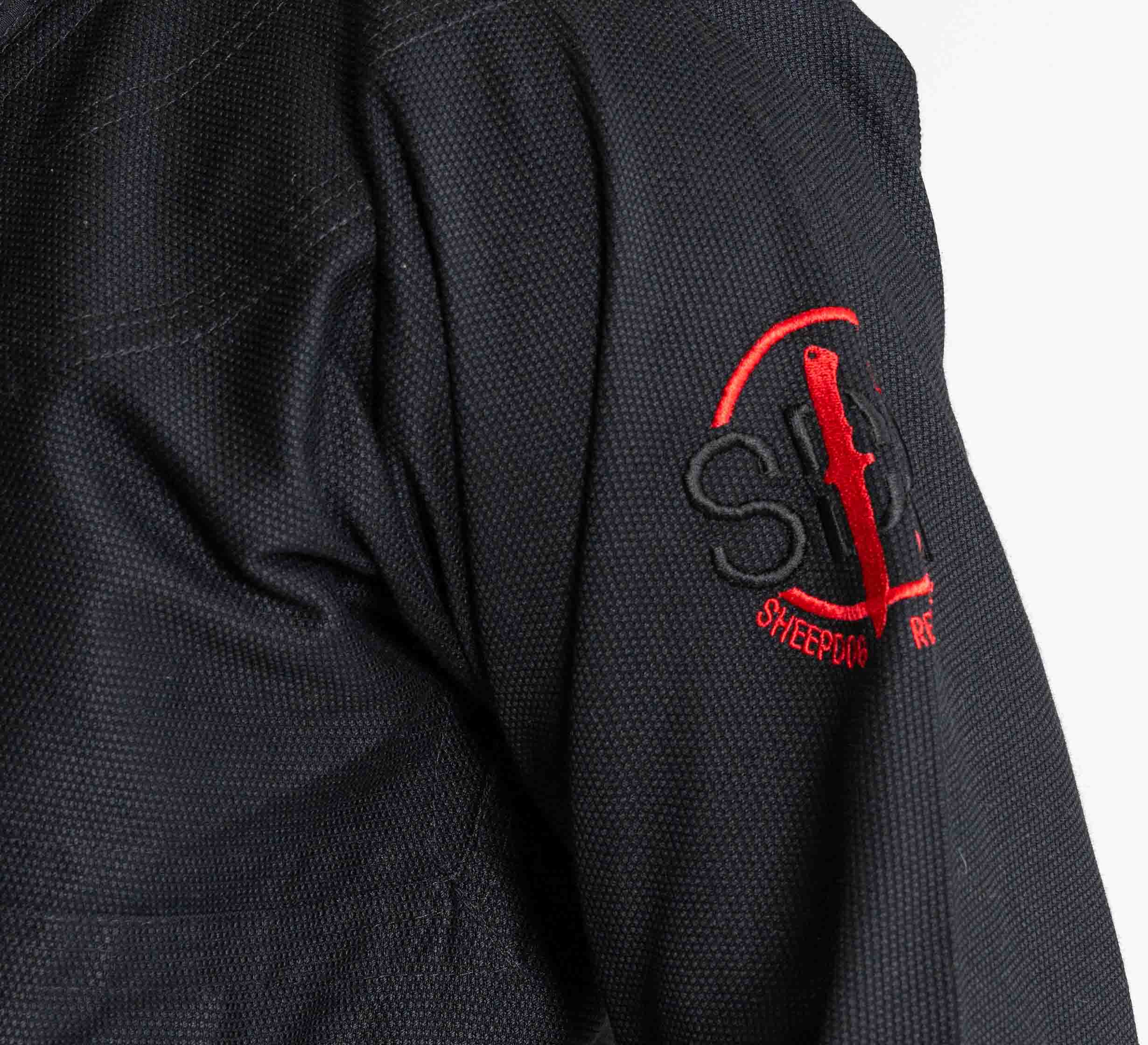 Suparaito BJJ Gi Sheepdog Response Edition Black