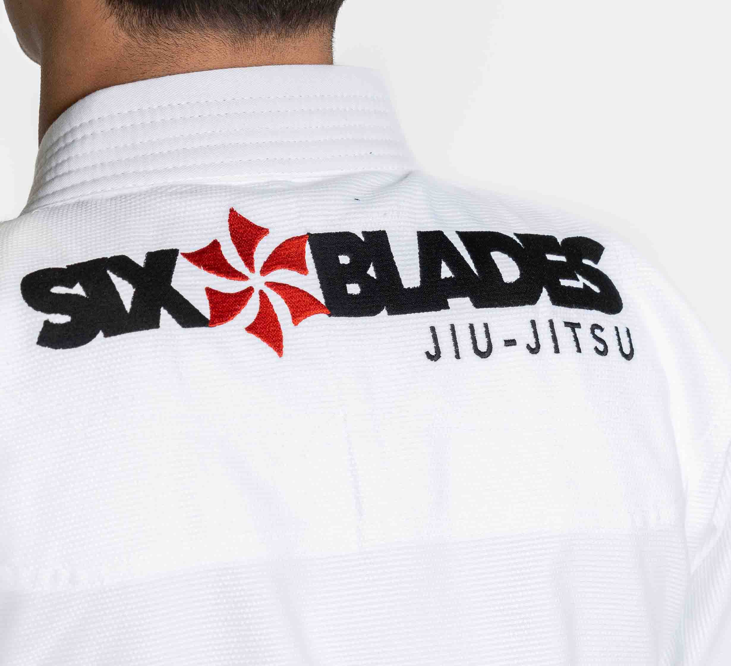 Six Blades Association BJJ Gi White