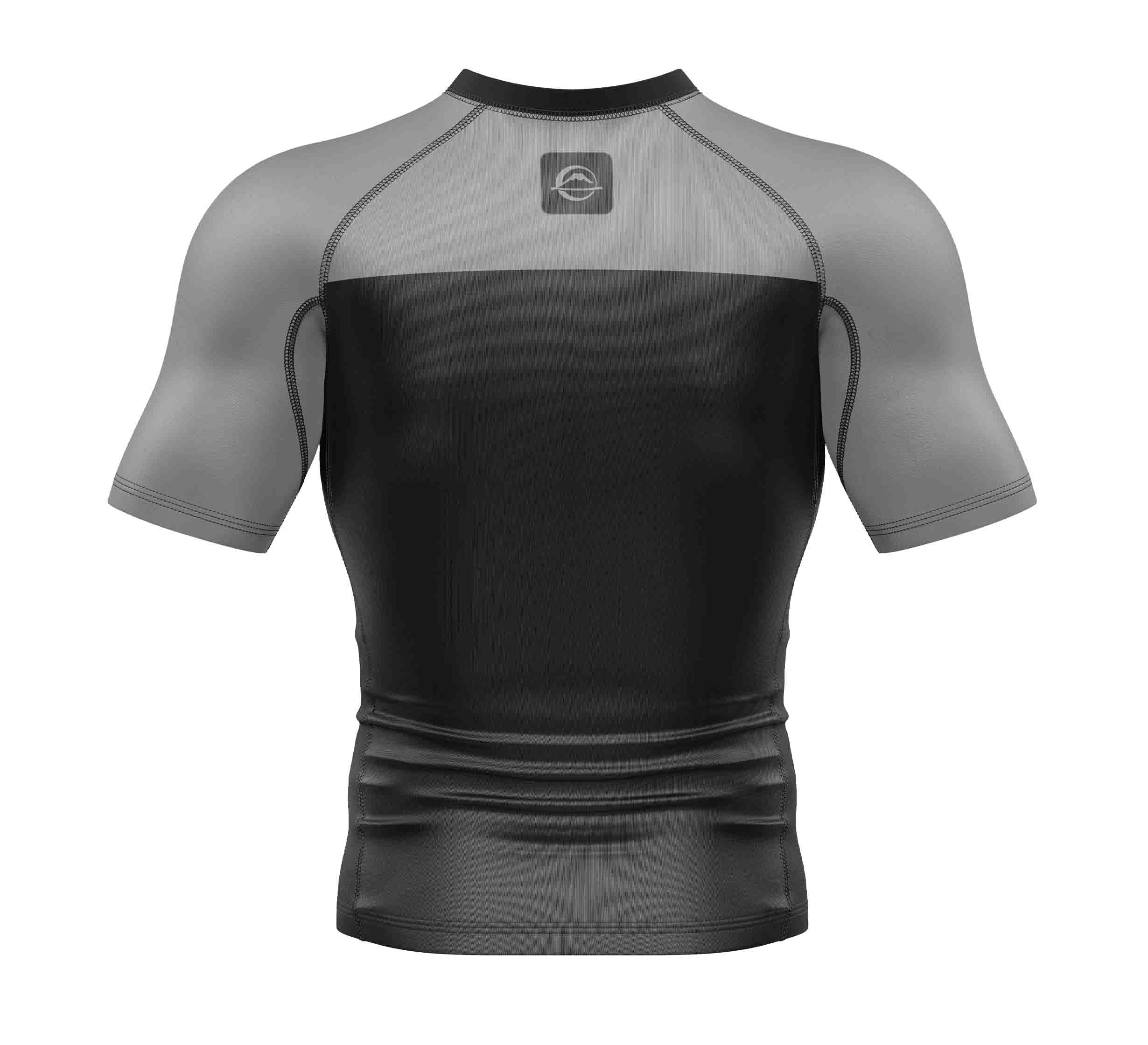 Kids Competition Ranked Rashguard Grey