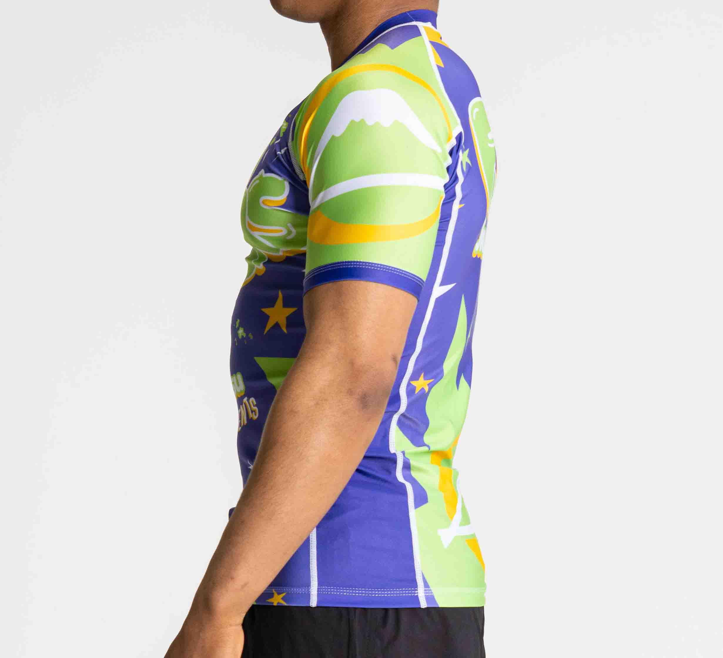 Leg Locks Flex Lite Rashguard Purple