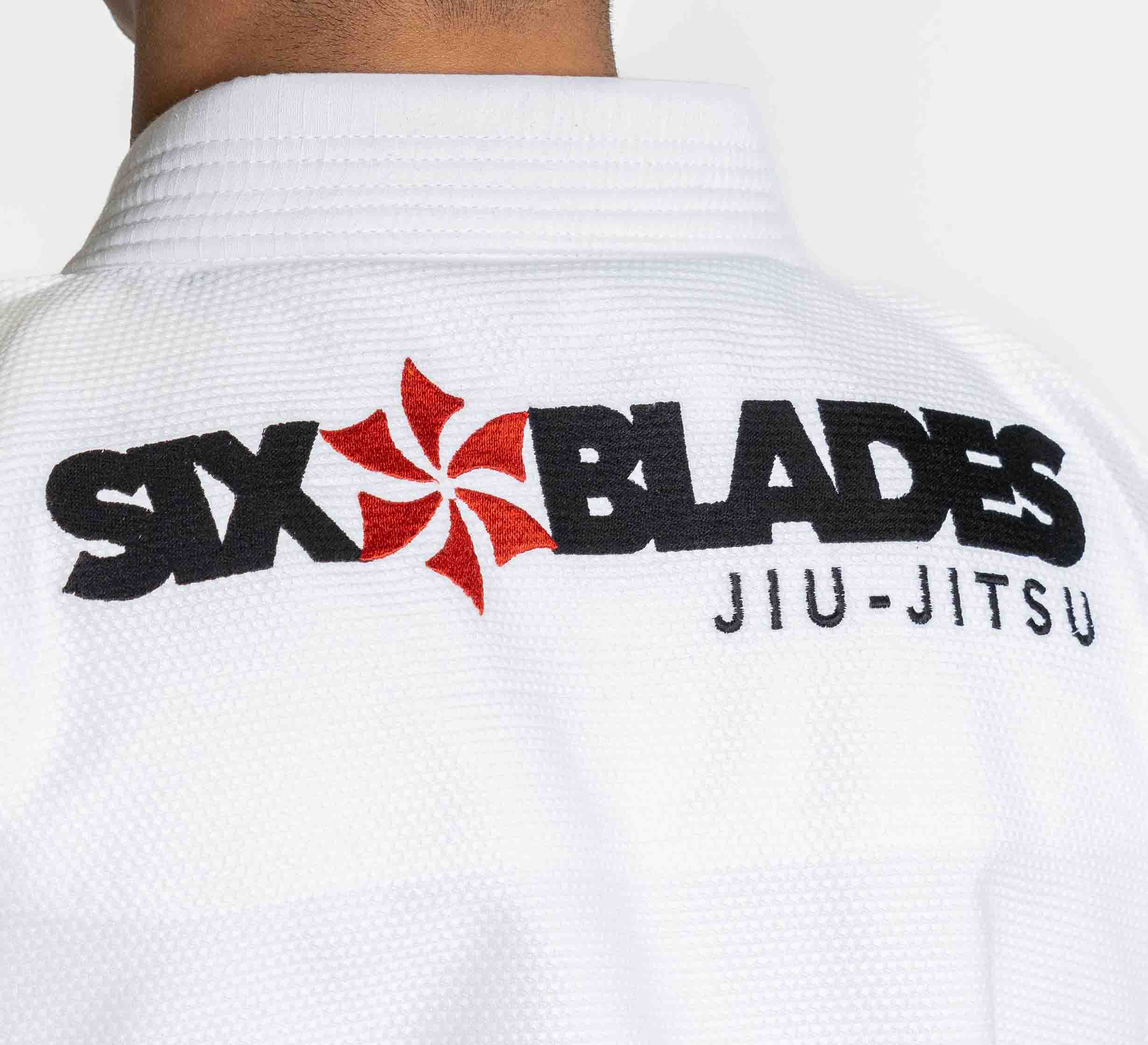 Six Blades Official Sekai BJJ Gi White