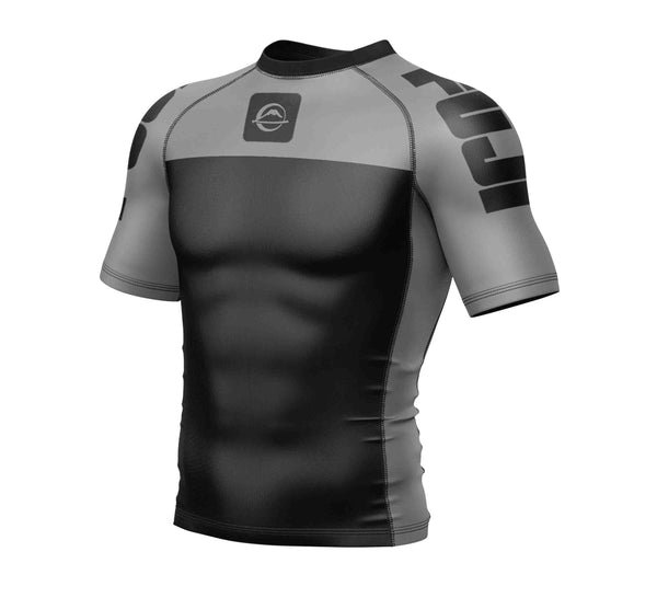 Kids IBJJF Ranked Rashguard Grey