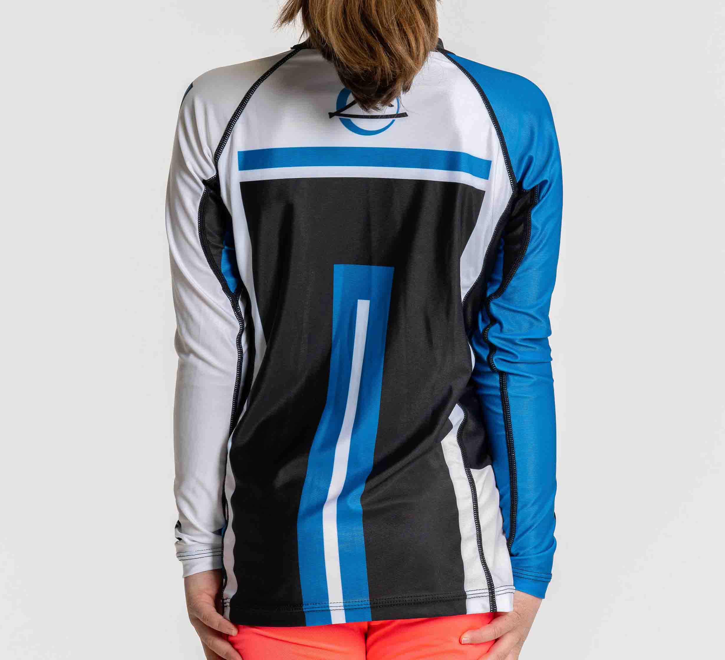 Kids Mt. FUJI Flex Lite Long Sleeve Rashguard Blue