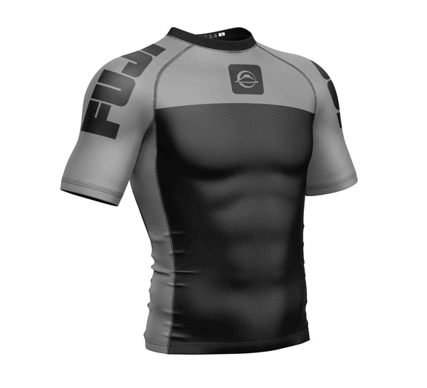 Kids IBJJF Ranked Rashguard Grey