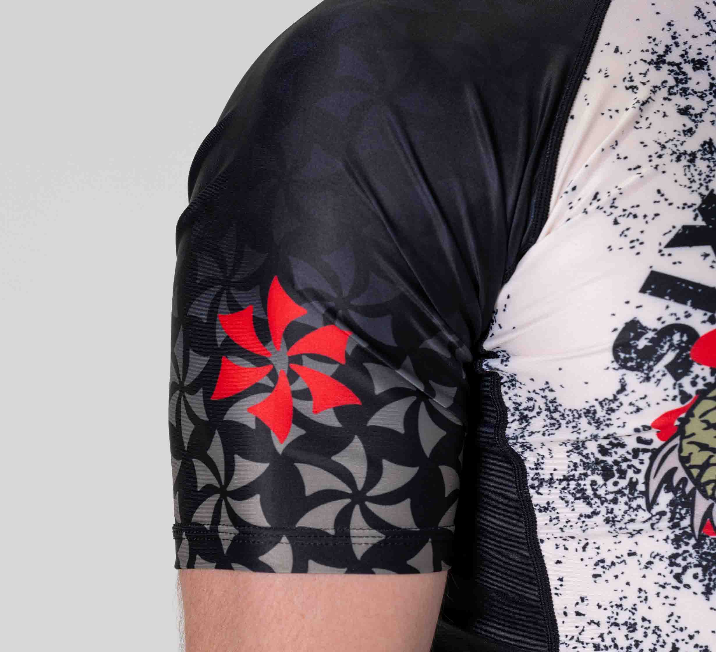 Six Blades Dragon Short Sleeve Flex Lite Rashguard