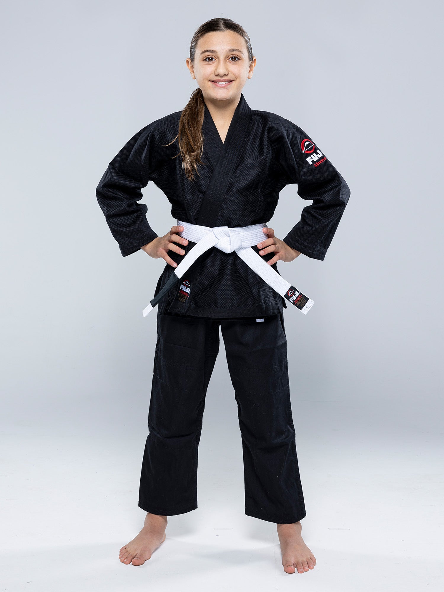 All Around Kids BJJ Gi Black