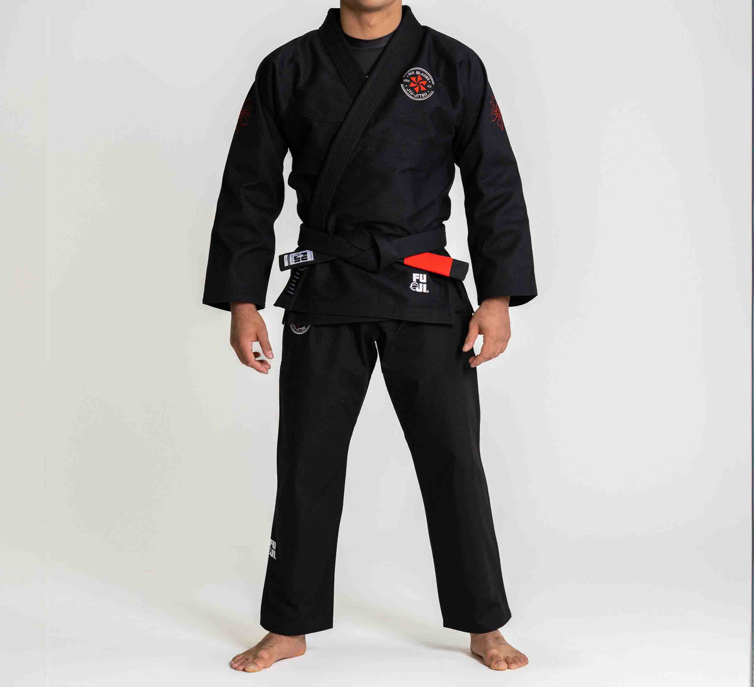 Six Blades Official Sekai BJJ Gi Black