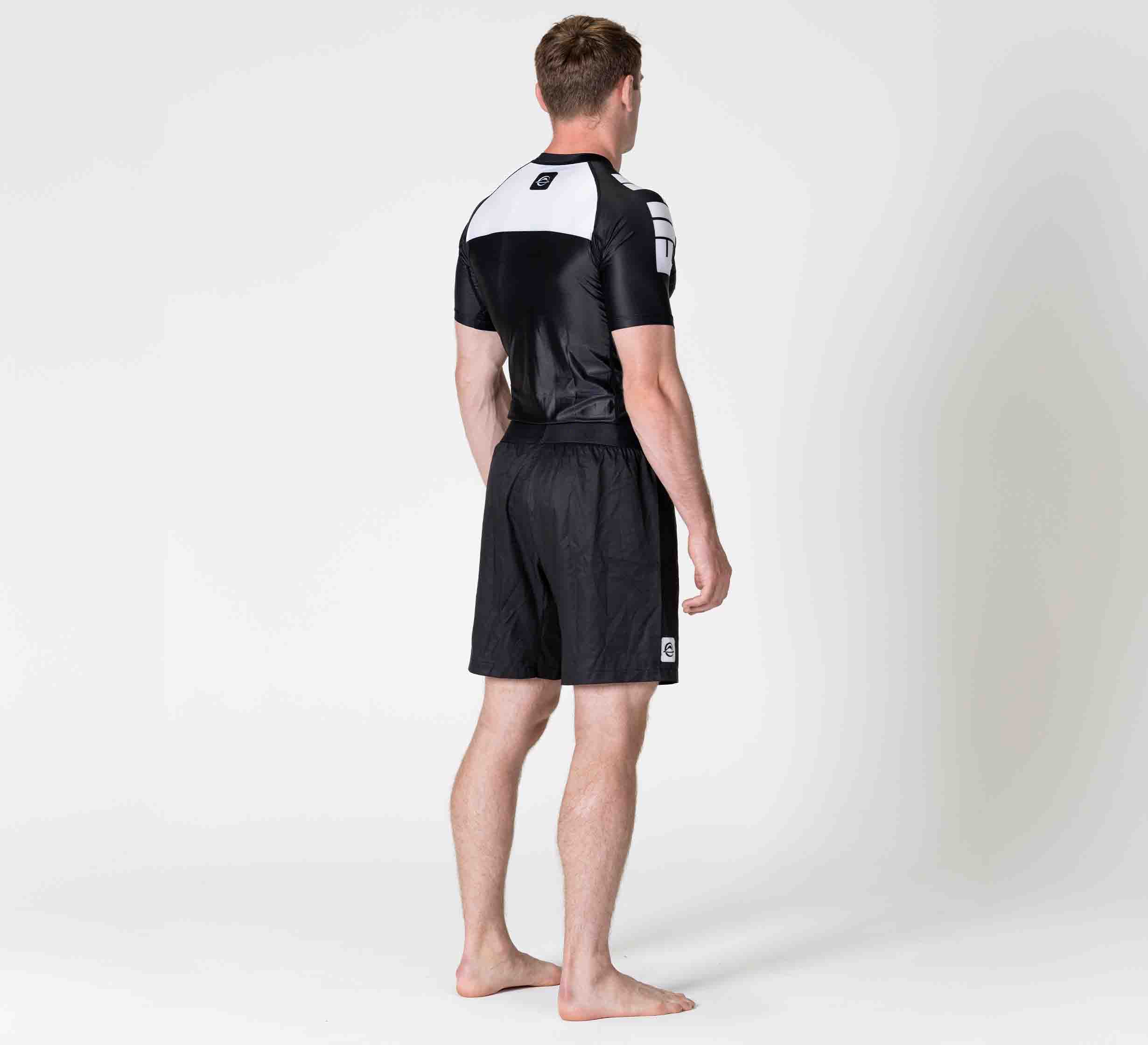 Competition Ranked Rashguard Black