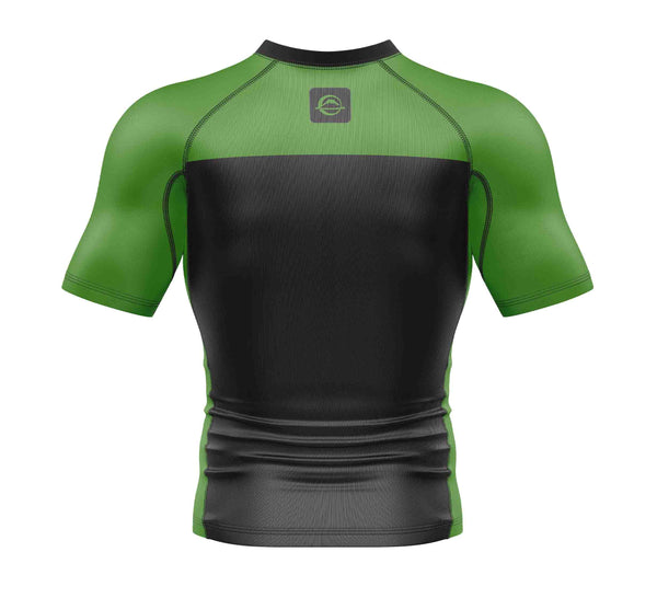 Kids IBJJF Ranked Rashguard Green