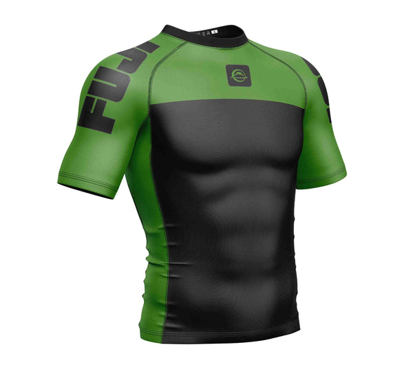 Kids IBJJF Ranked Rashguard Green