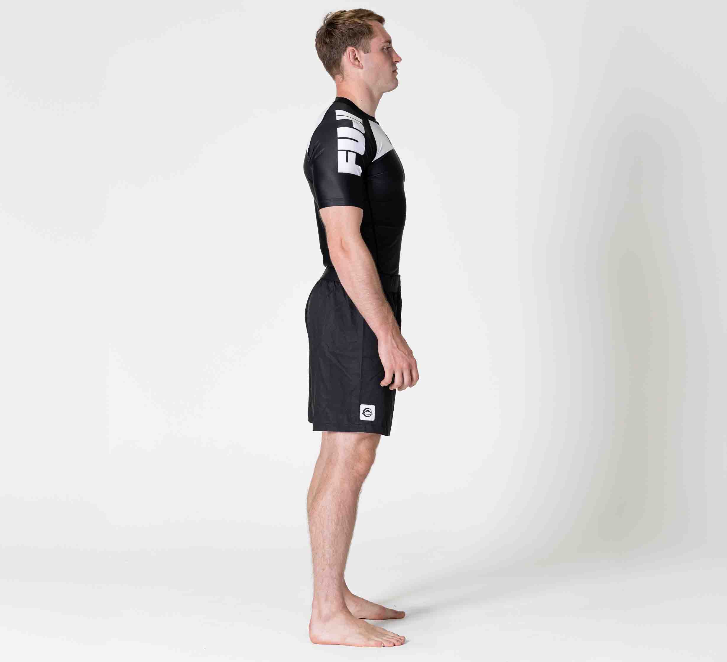 Competition Ranked Rashguard Black