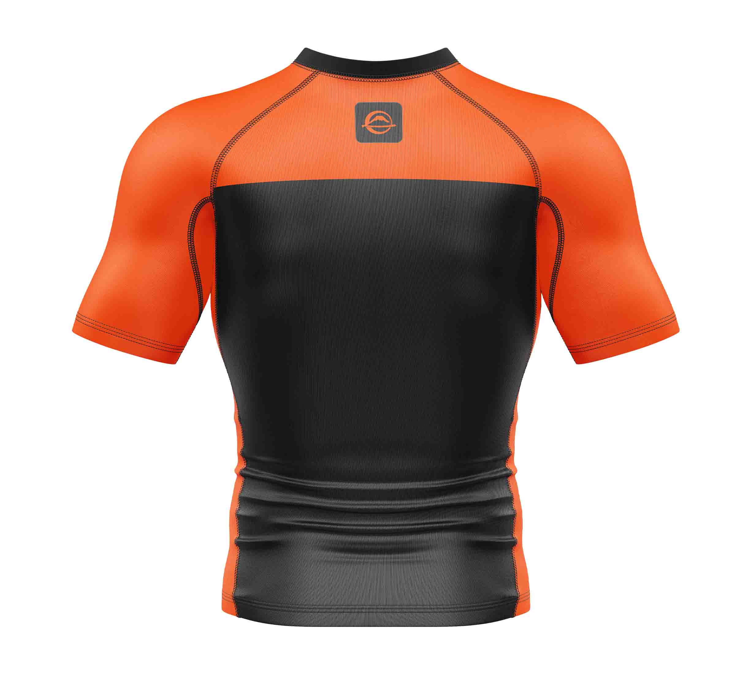 Kids Competition Ranked Rashguard Orange