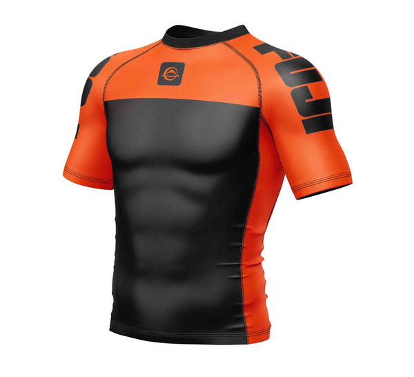 Kids IBJJF Ranked Rashguard Orange