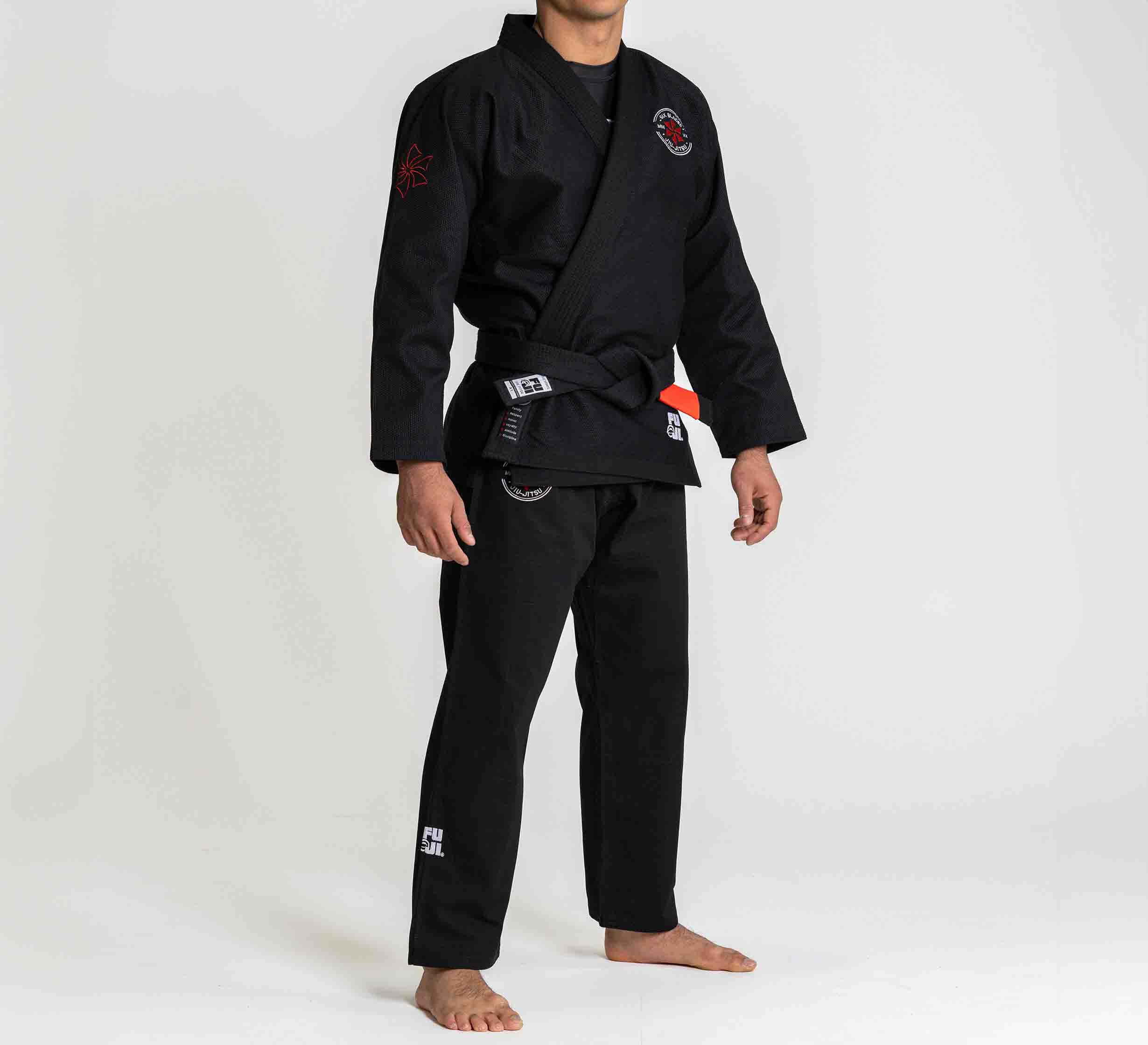 Six Blades Official Sekai BJJ Gi Black