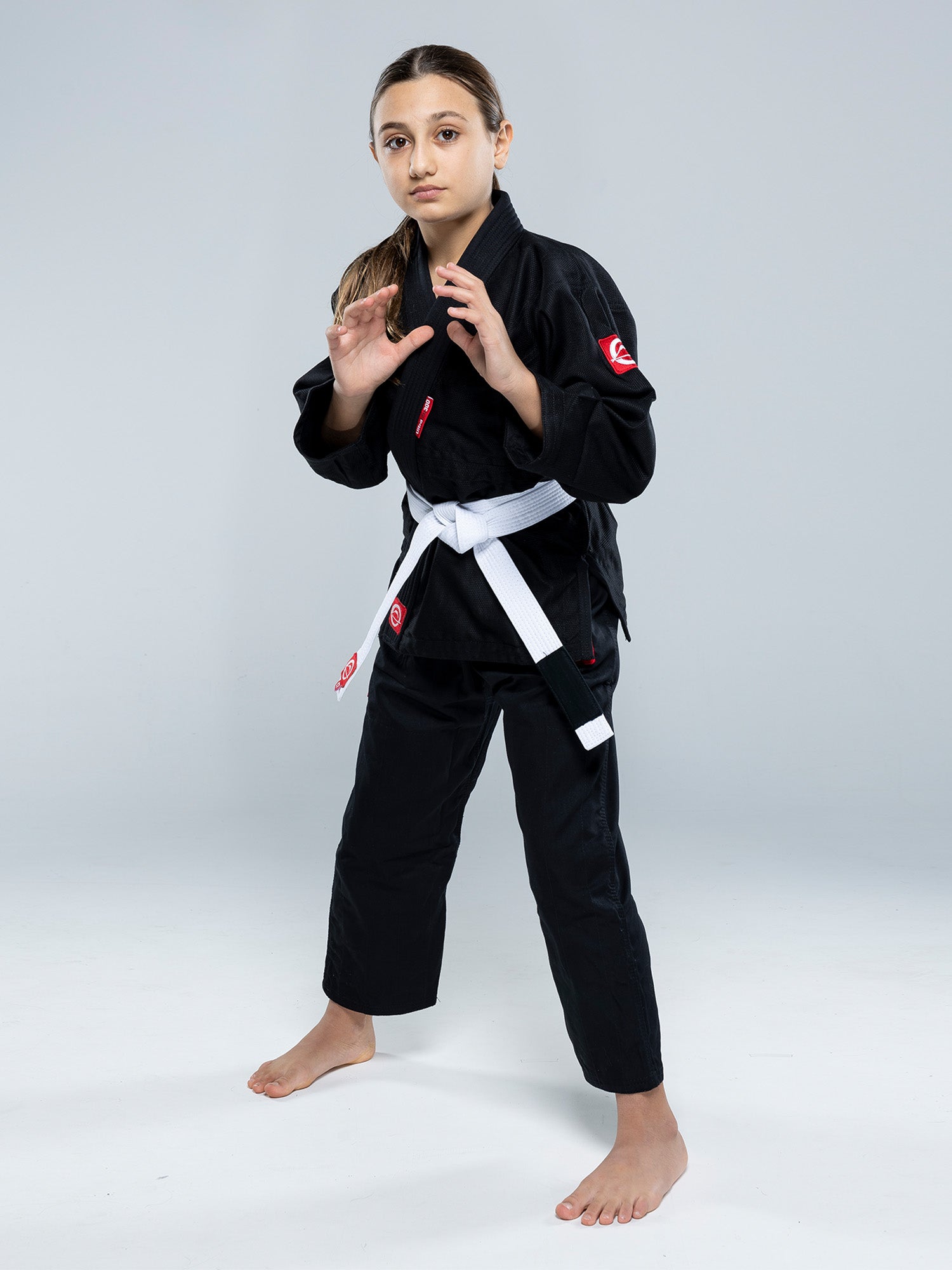 Kids Ultra Lite 300 BJJ Gi Black