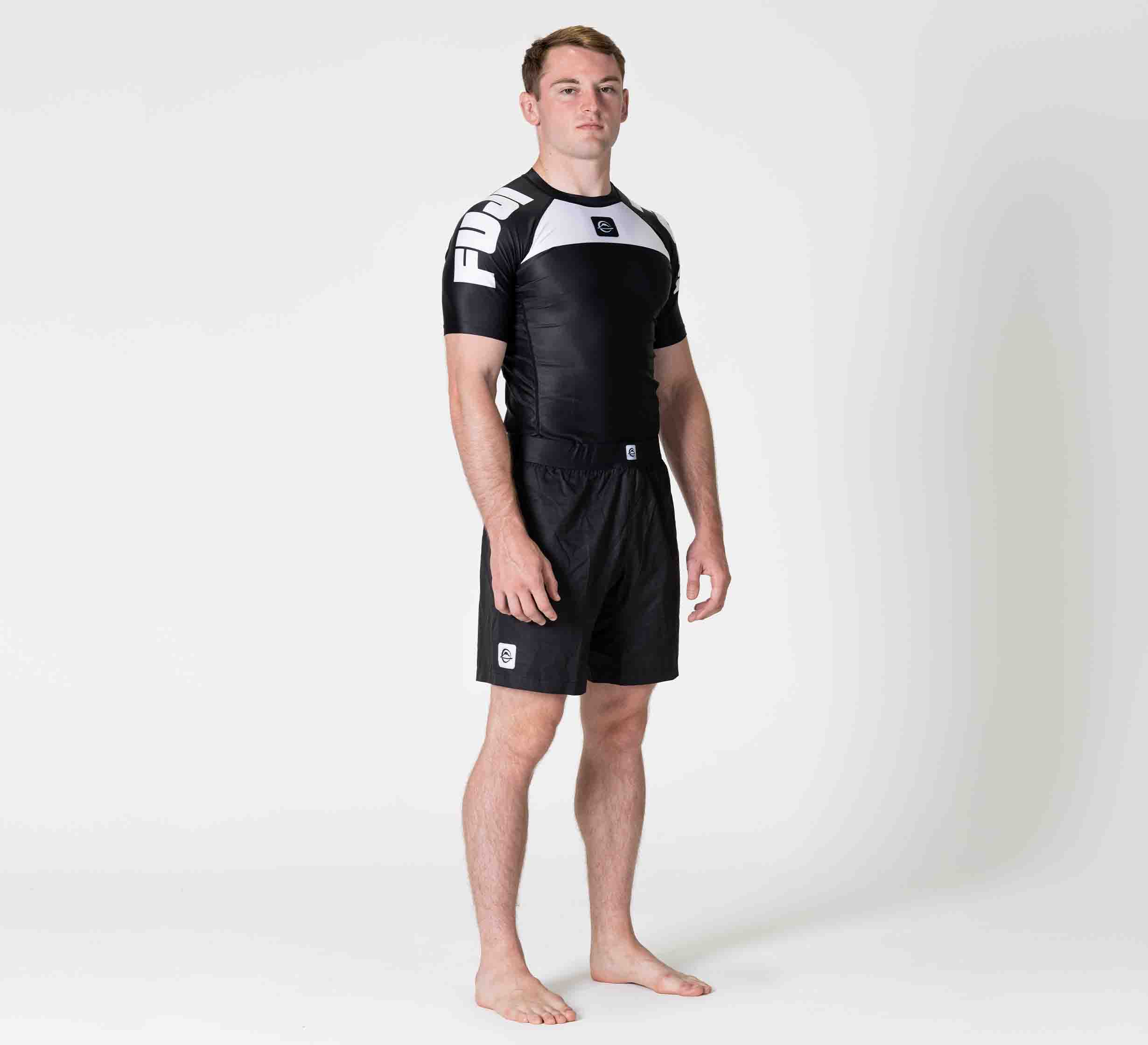 Competition Ranked Rashguard Black