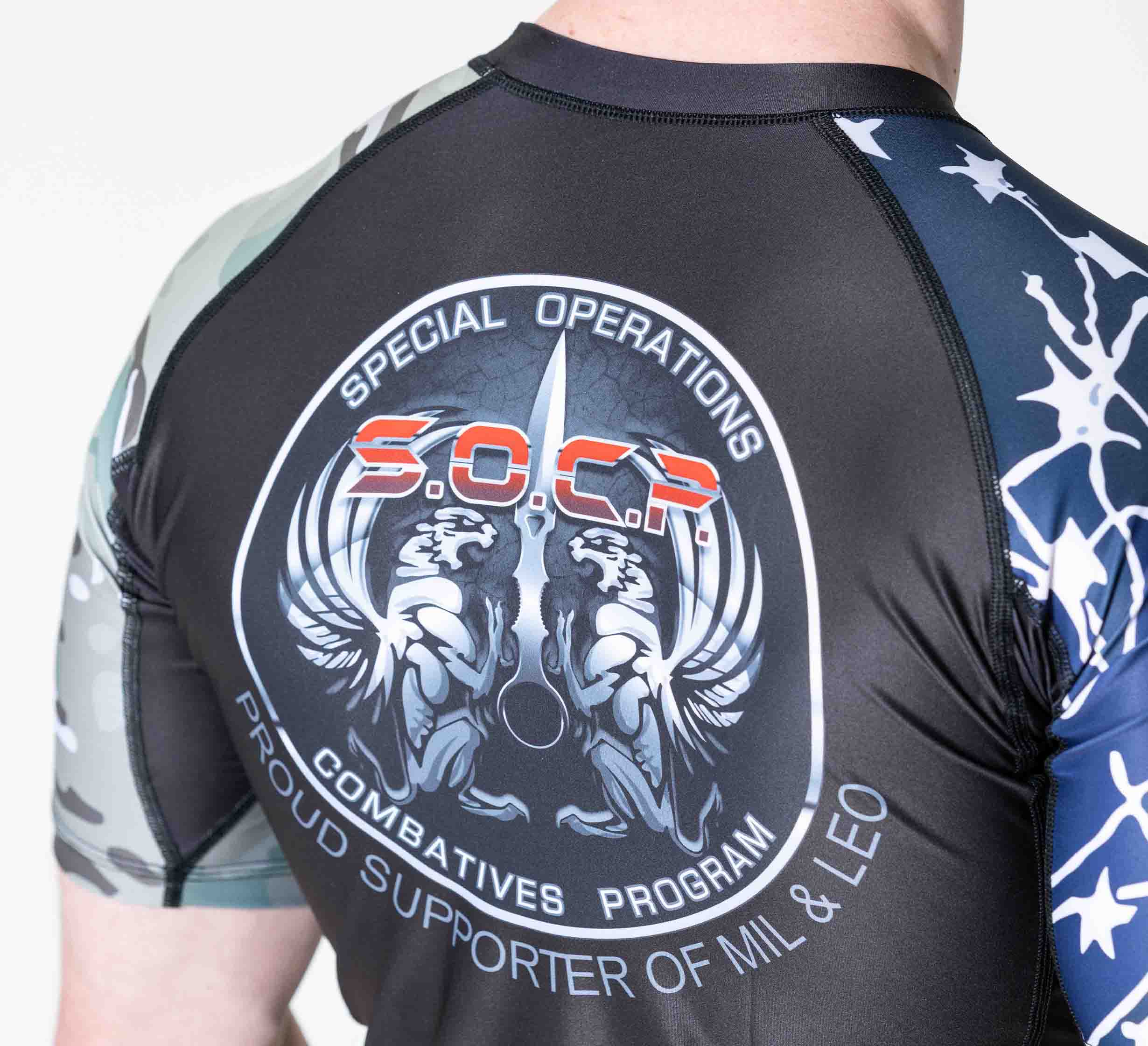 S.O.C.P. Short Sleeve Rashguard