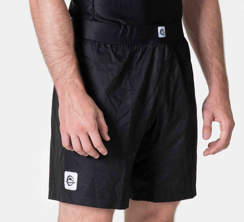 Kids IBJJF Ranked Shorts Black