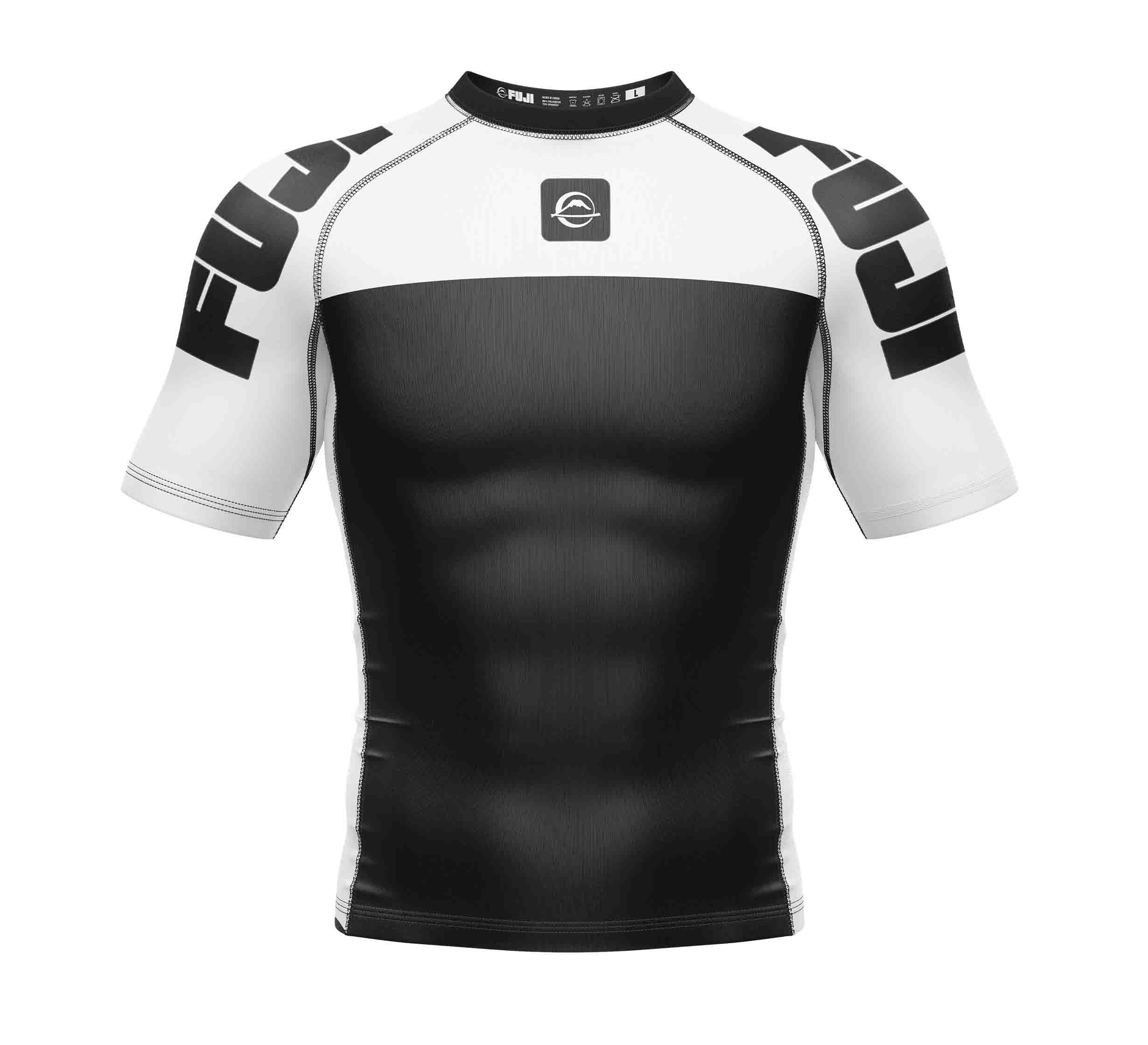 Kids Competition Ranked Rashguard White