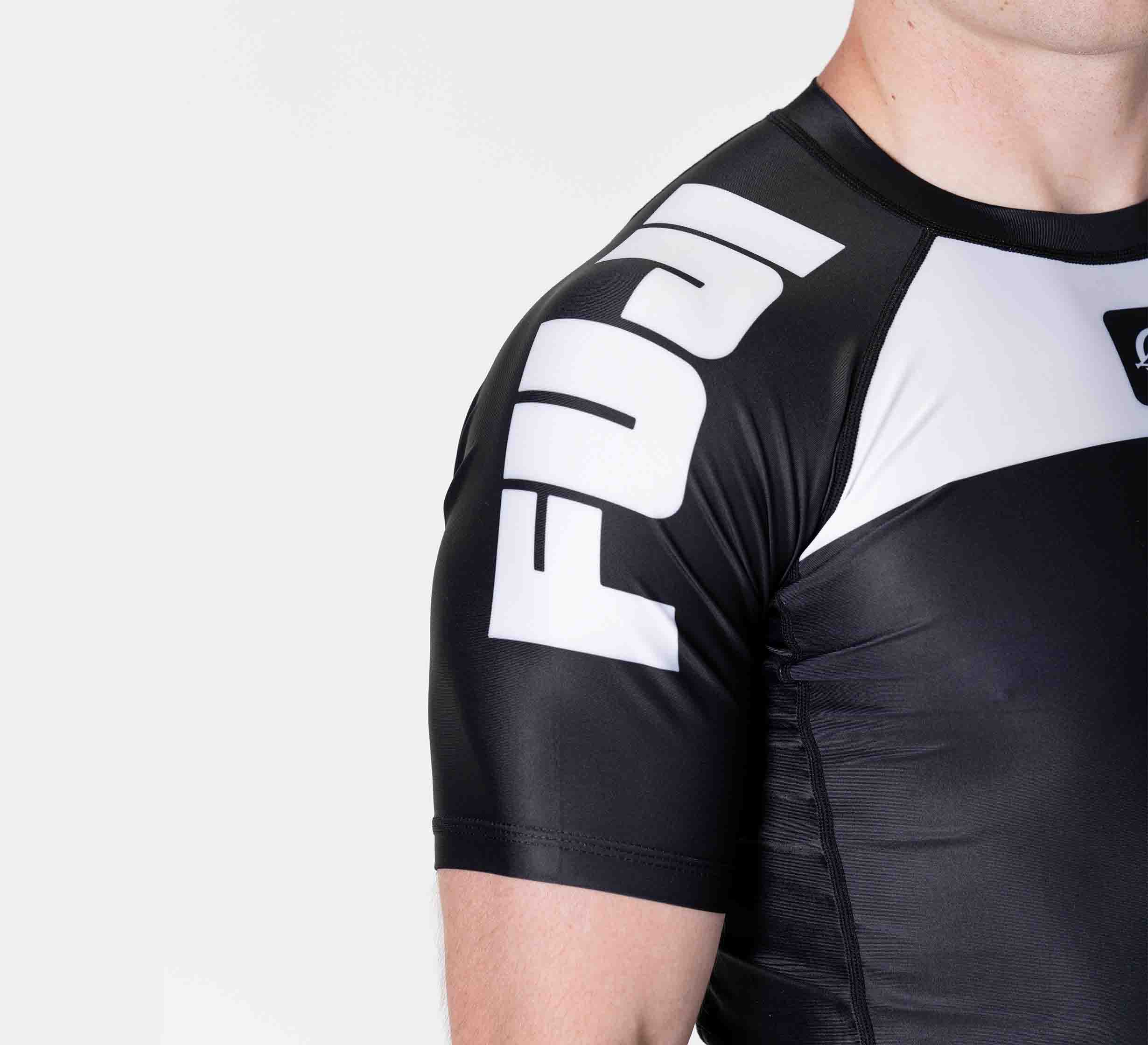 Competition Ranked Rashguard Black