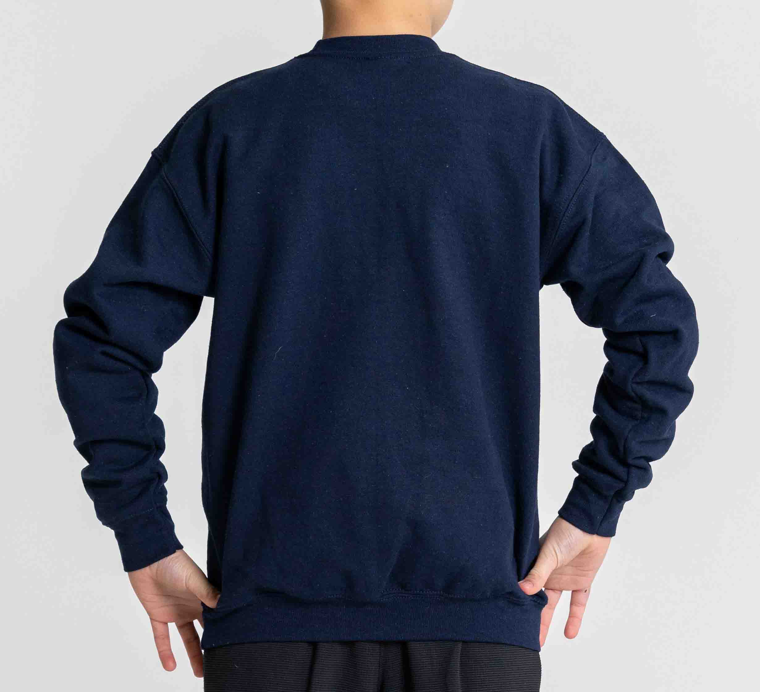 Kids Signature Crewneck Navy