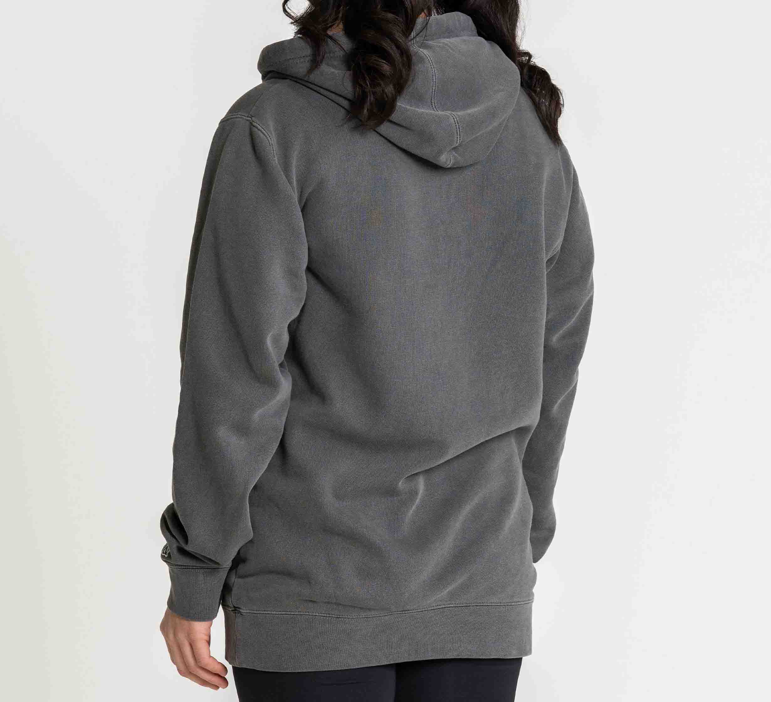 Womens Kanji Hoodie Black