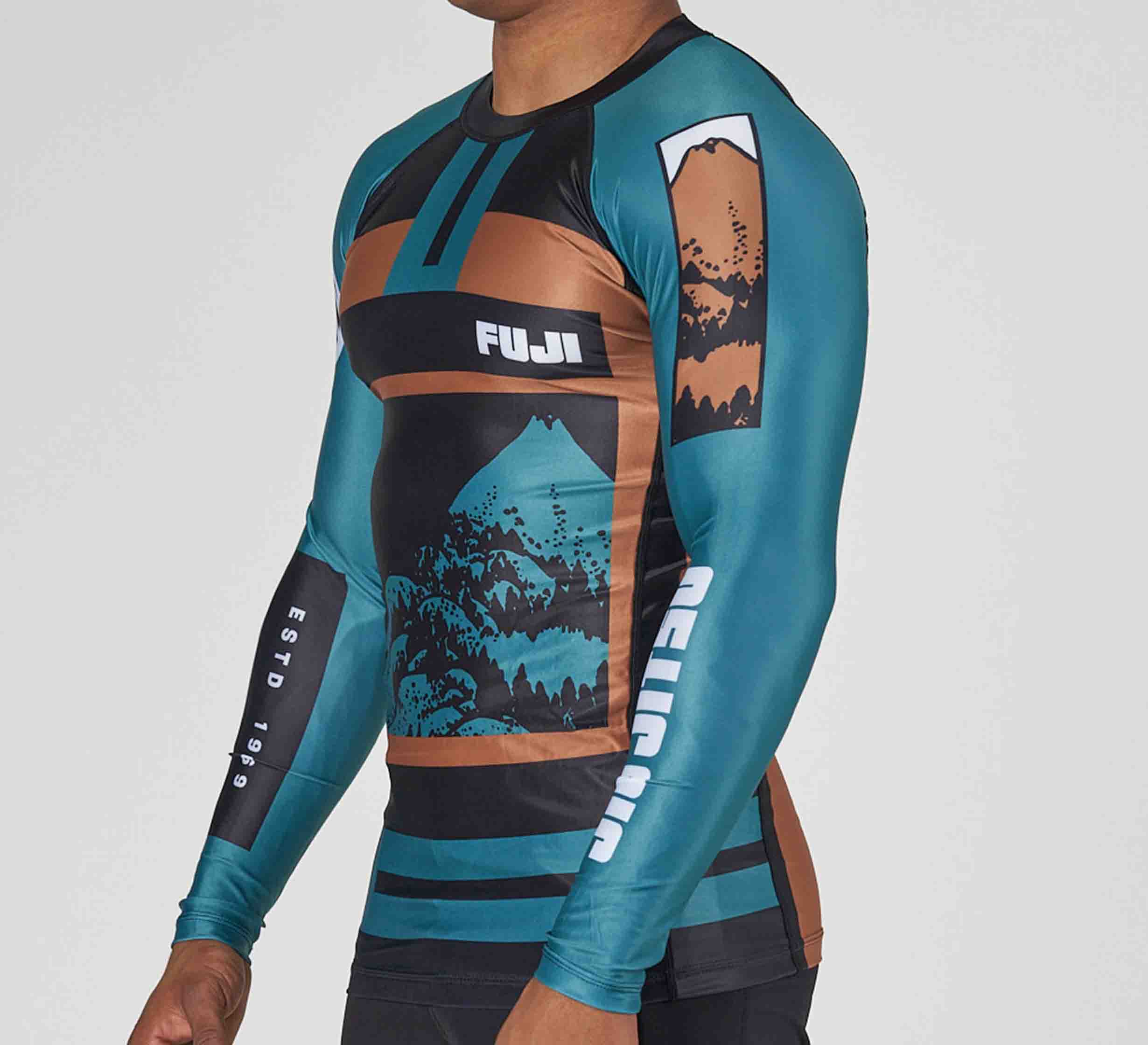 Mt. FUJI Flex Lite Rashguard Forest