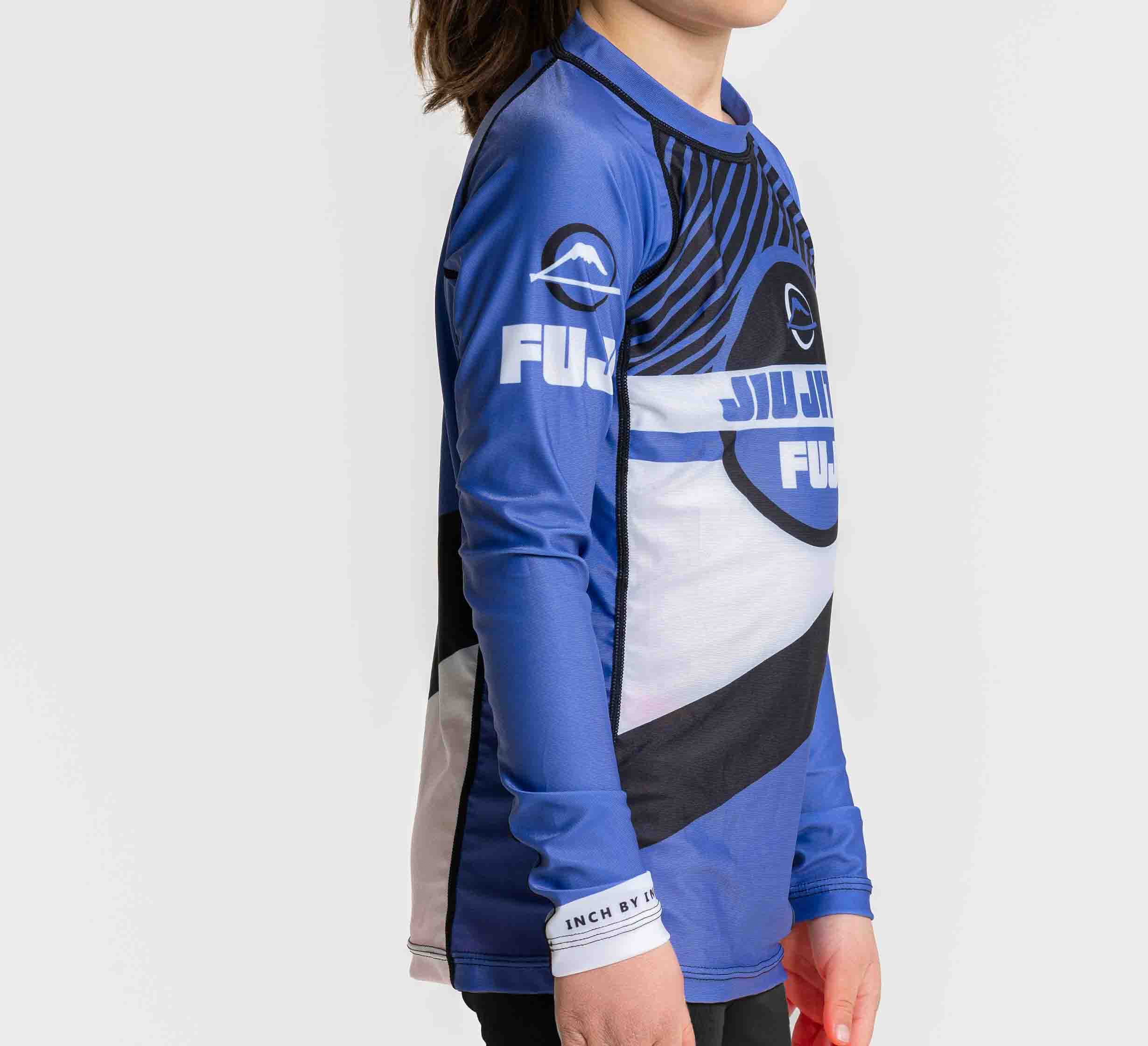 Kids Pacer Flex Lite Long Sleeve Rashguard Purple