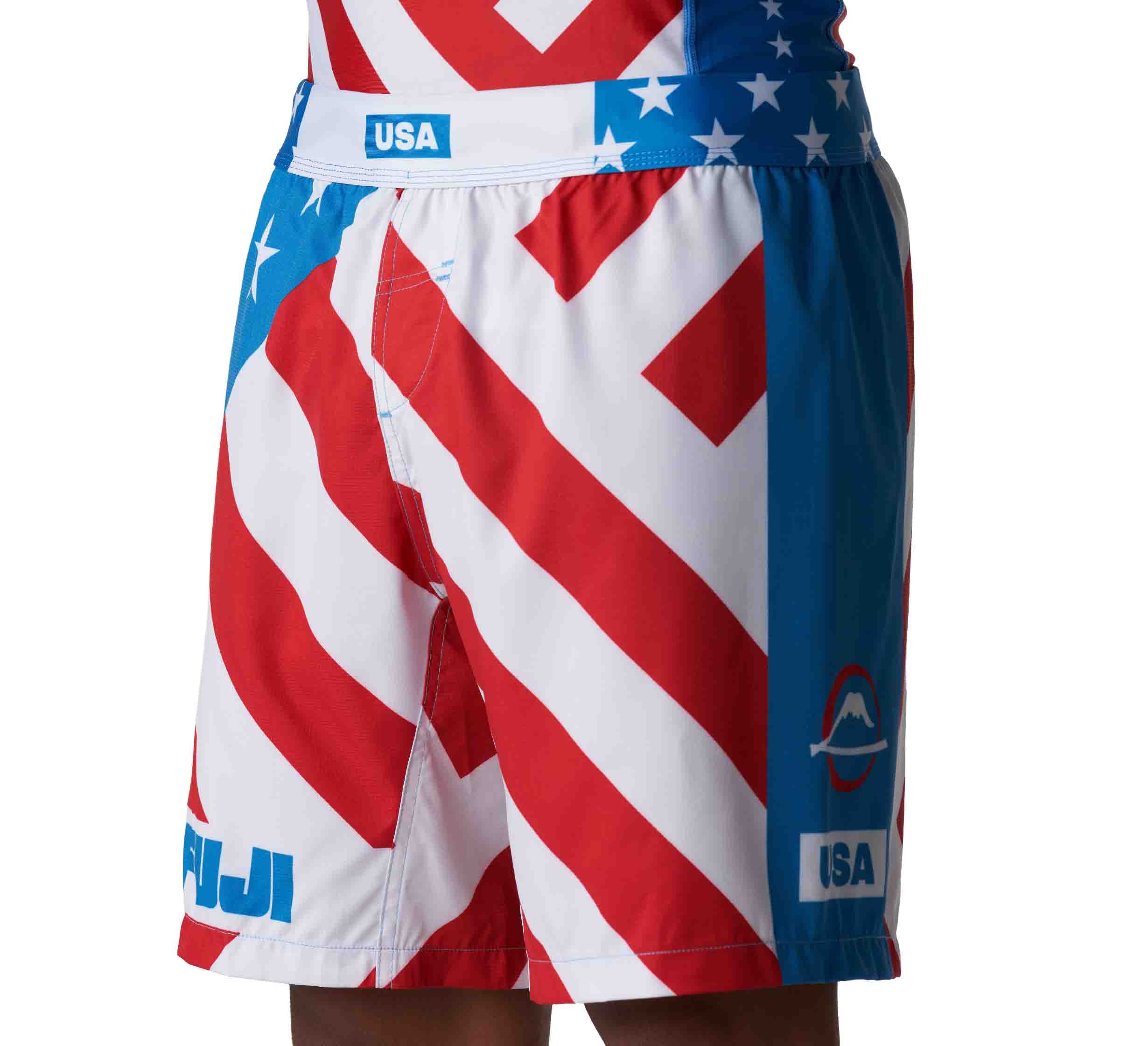 American Grappler Flex Lite Shorts Blue