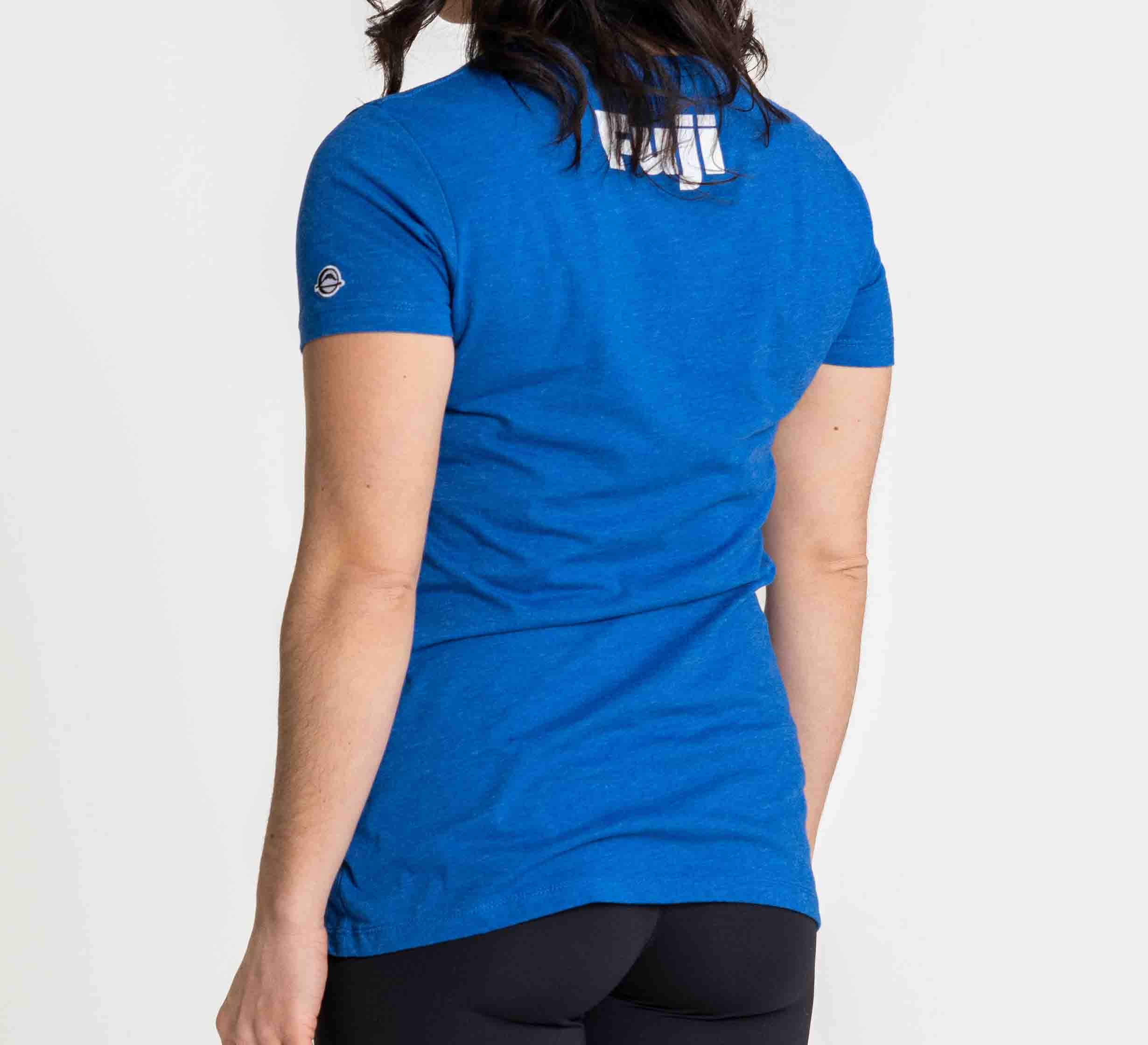 Womens Jiu Jitsu Player Blue