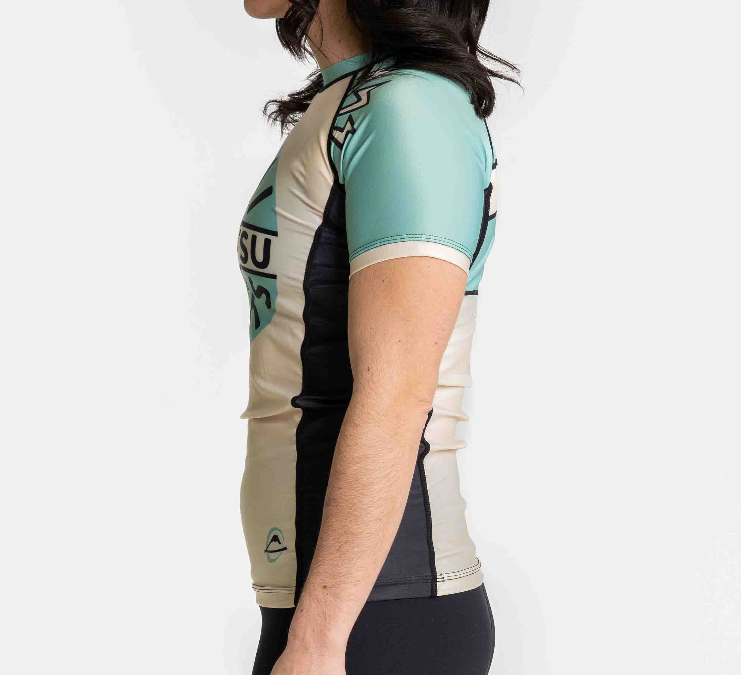 Womens Vintage Flex Lite Rashguard Green