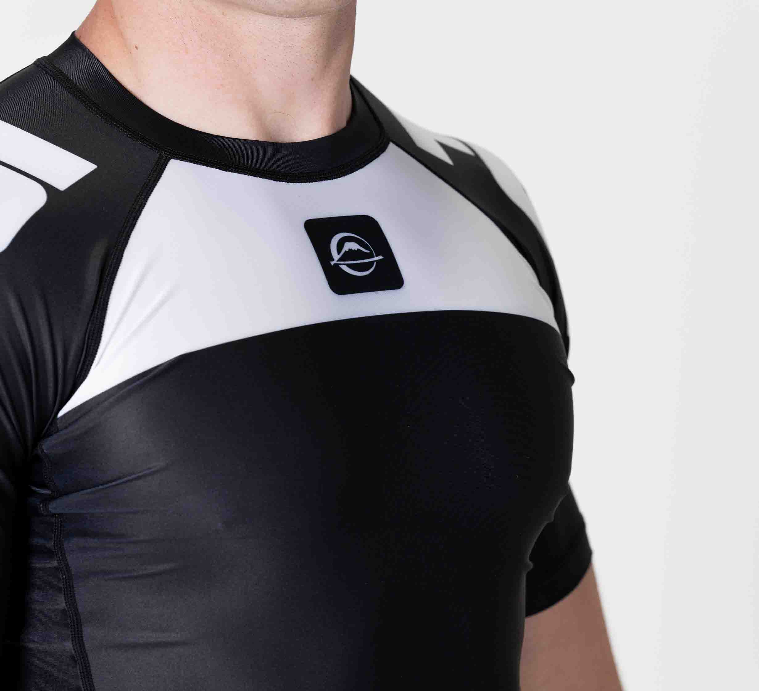 Competition Ranked Rashguard Black