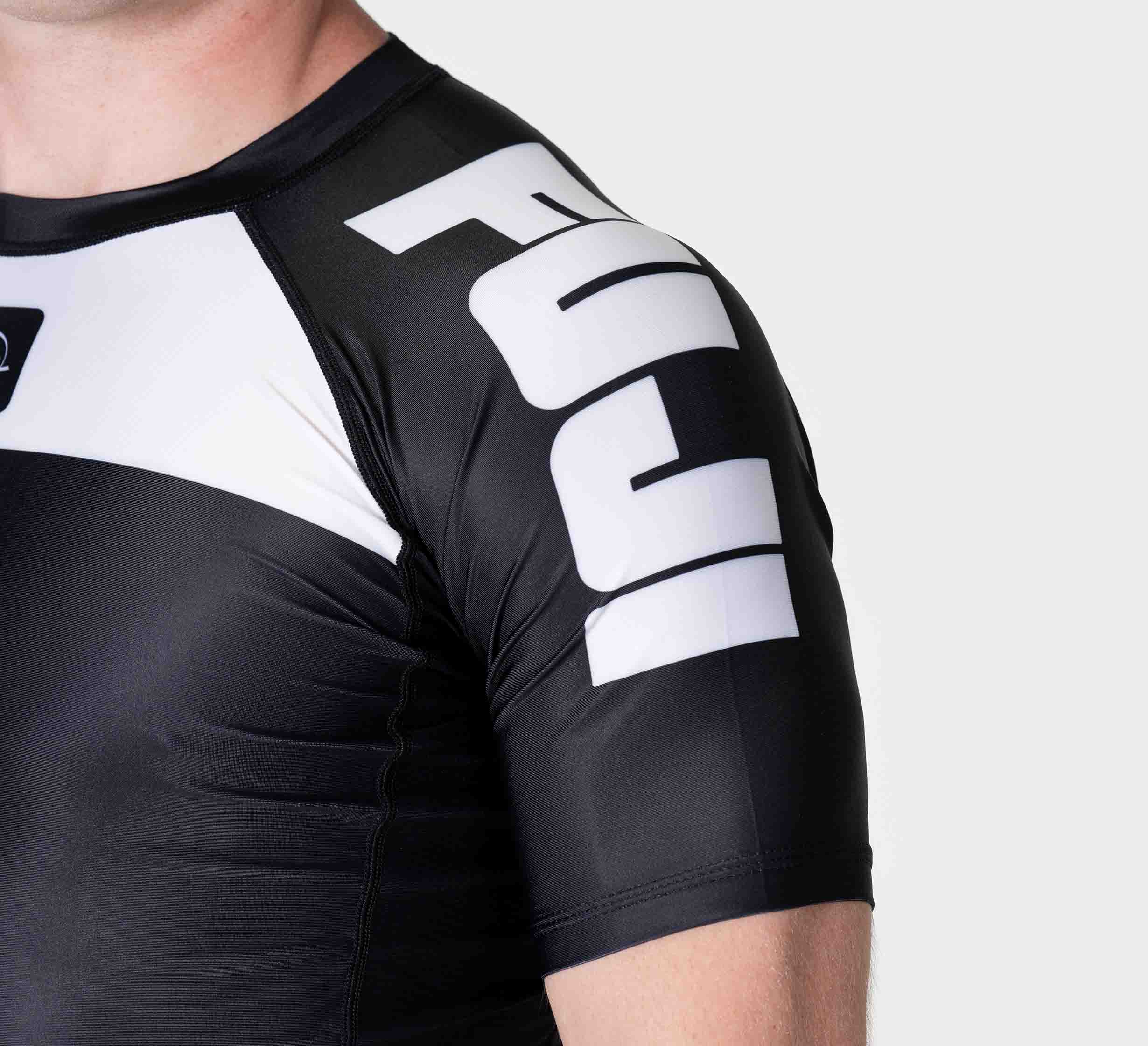 Competition Ranked Rashguard Black