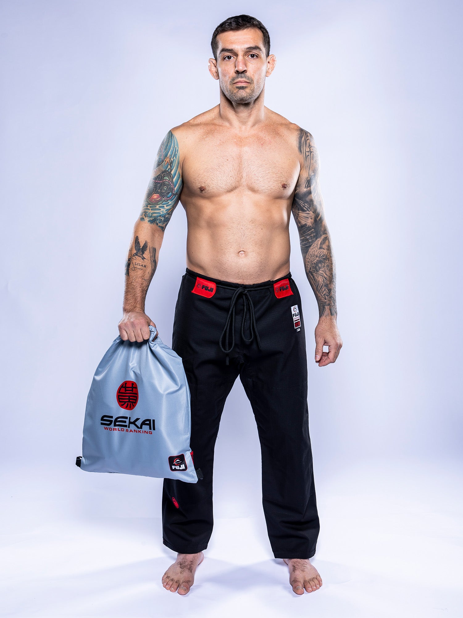 SEKAI 3.0 BJJ Gi Black Grey