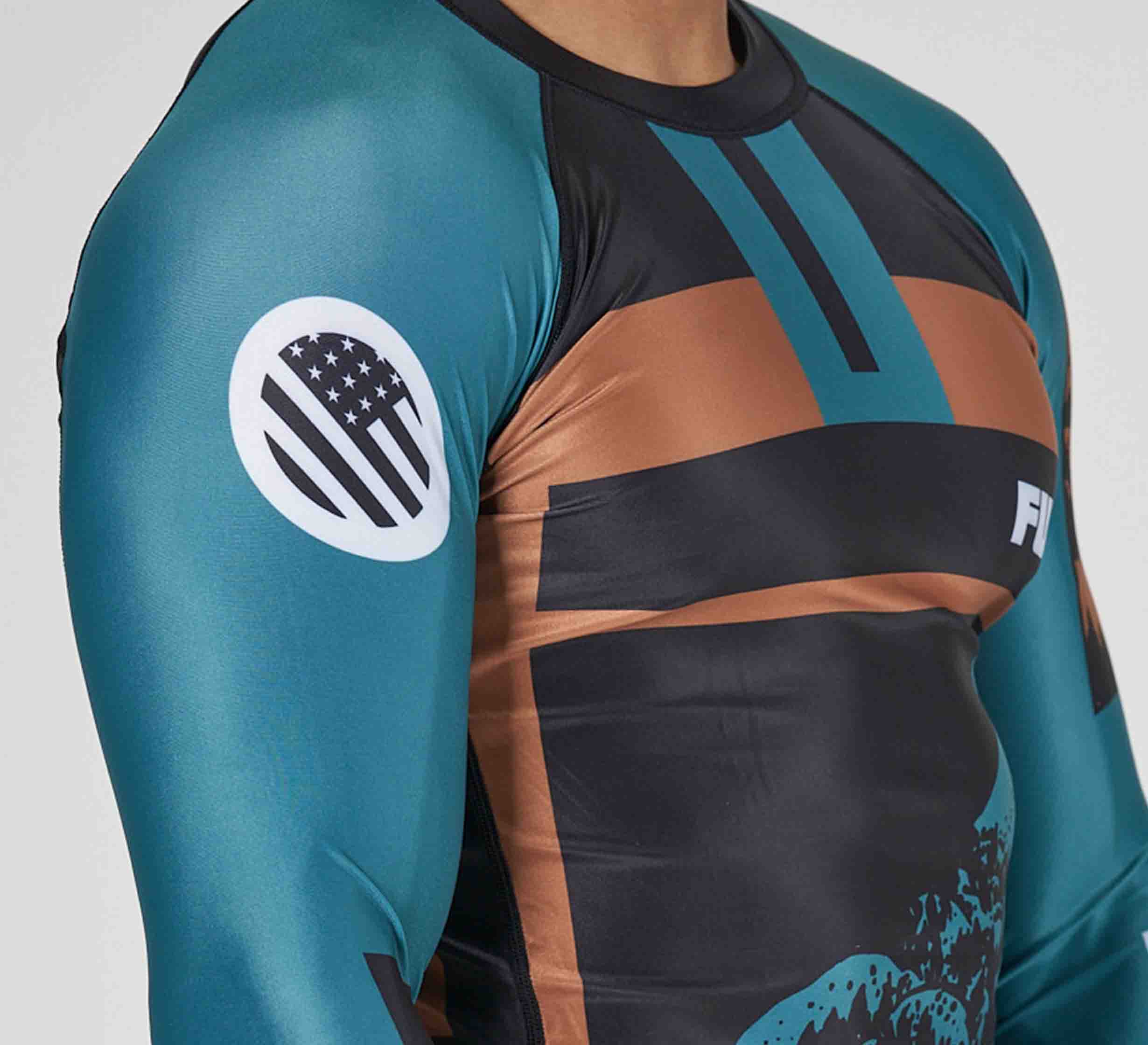 Mt. FUJI Flex Lite Rashguard Forest