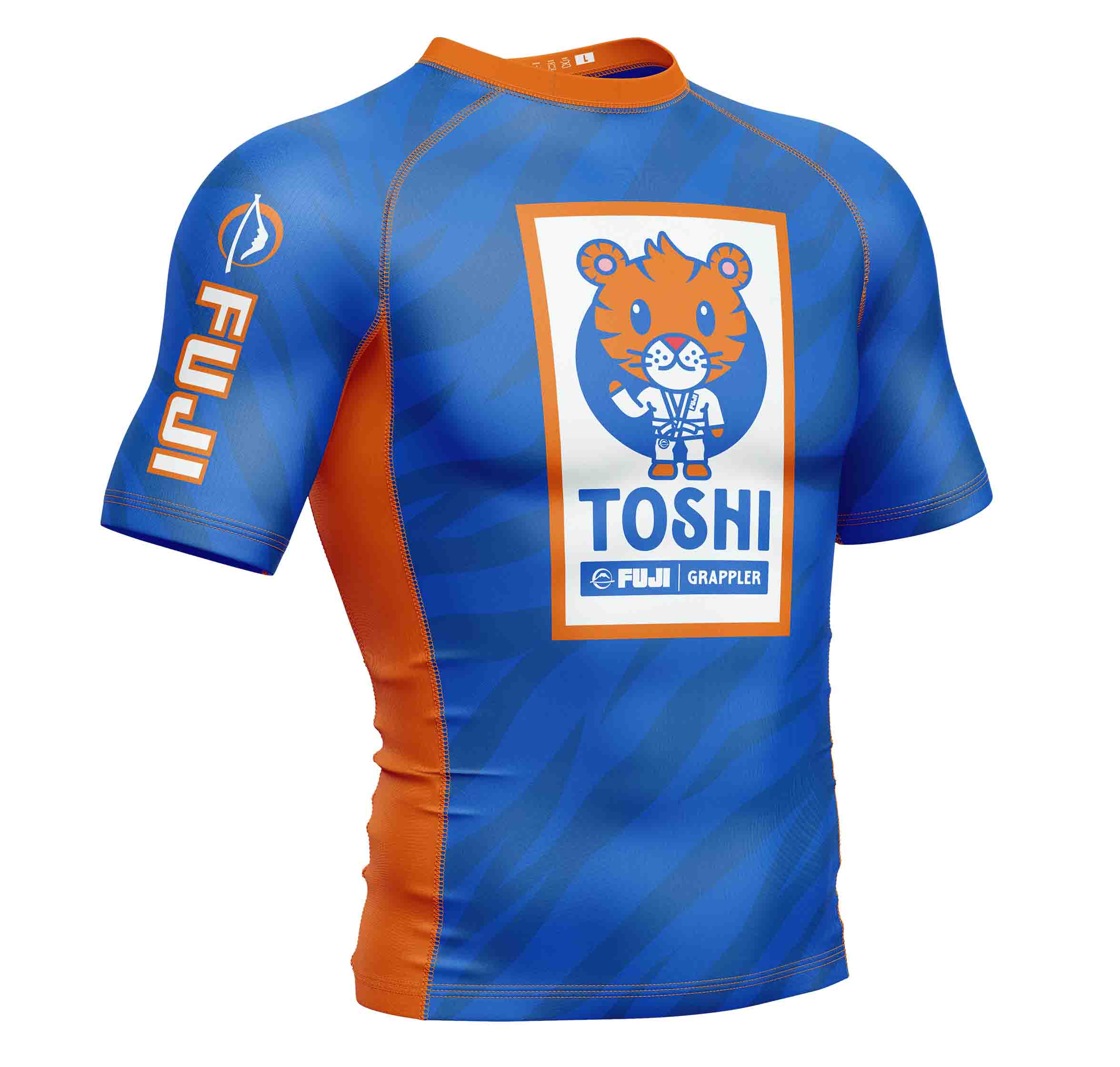 Kids Toshi Rashguard Blue/Orange