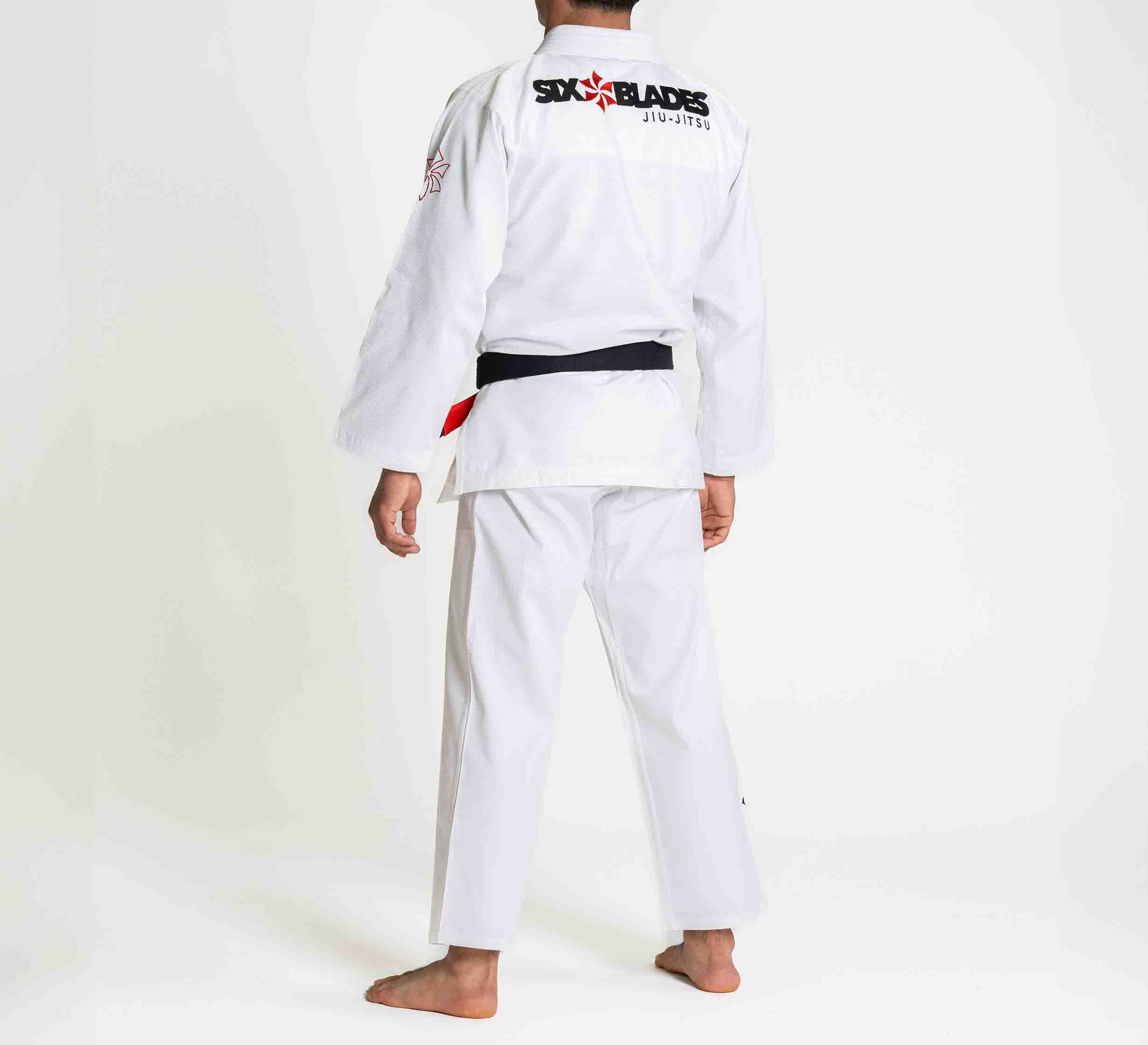 Kids Six Blades Official Suparaito BJJ Gi White