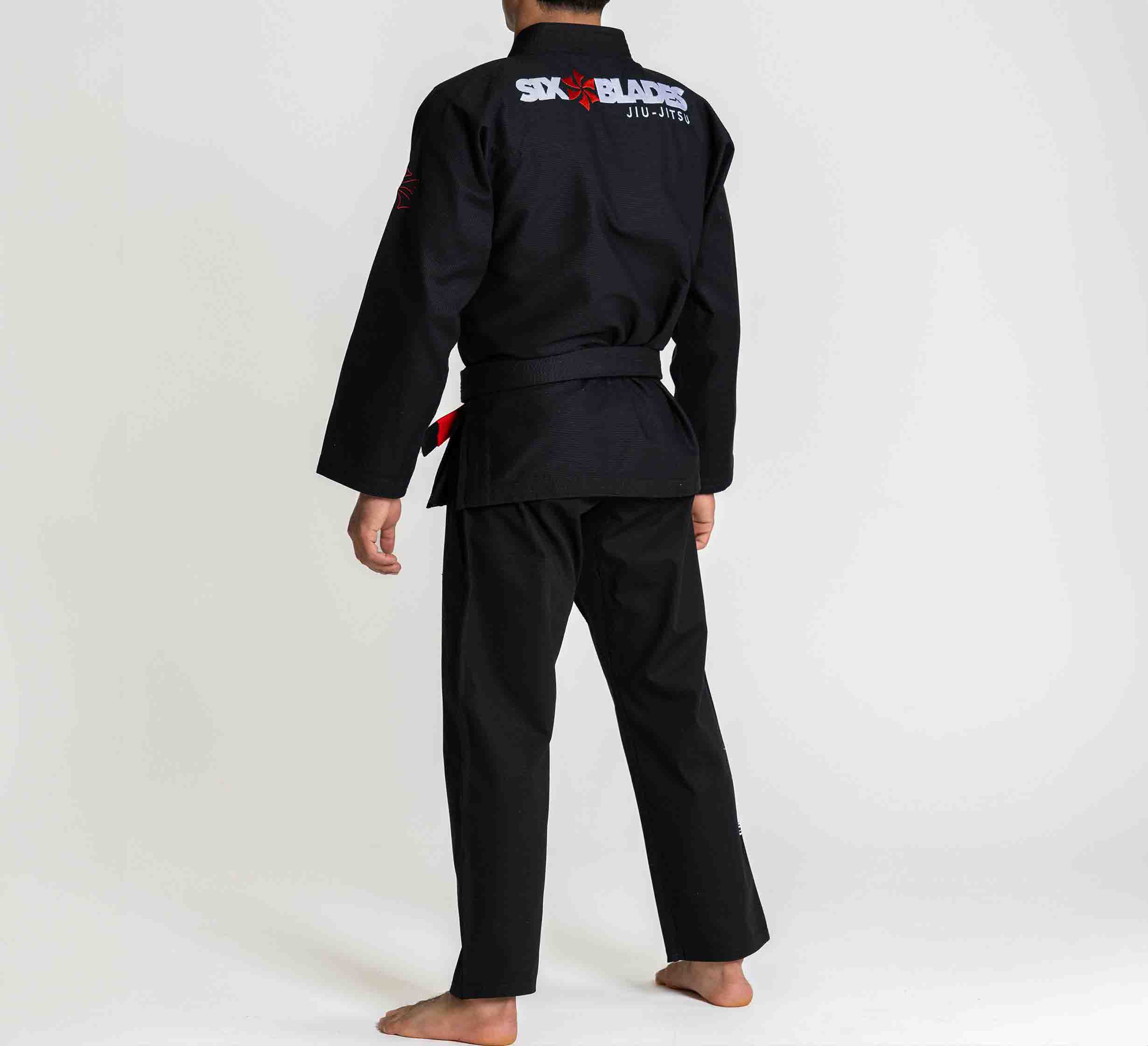 Kids Six Blades Official Suparaito BJJ Gi Black