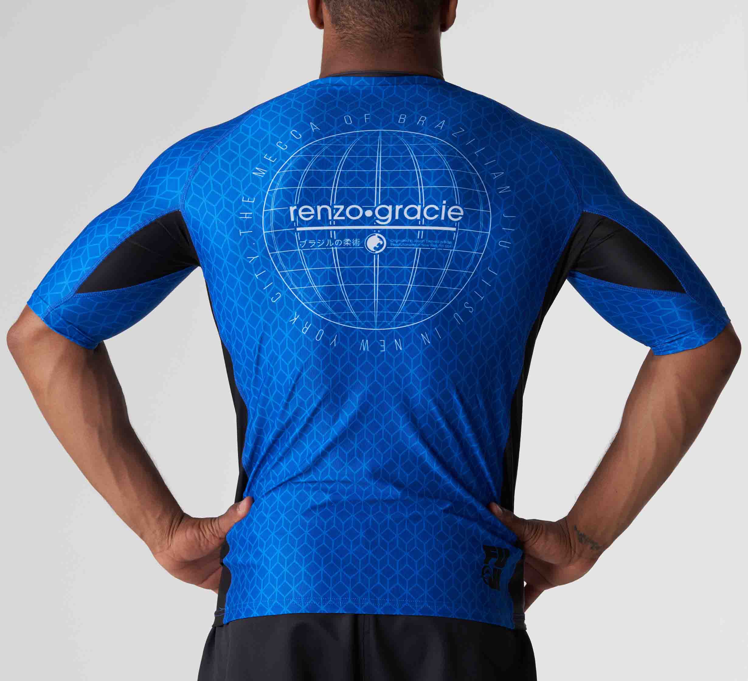 Renzo Gracie Mecca Ranked Short Sleeve Rashguard