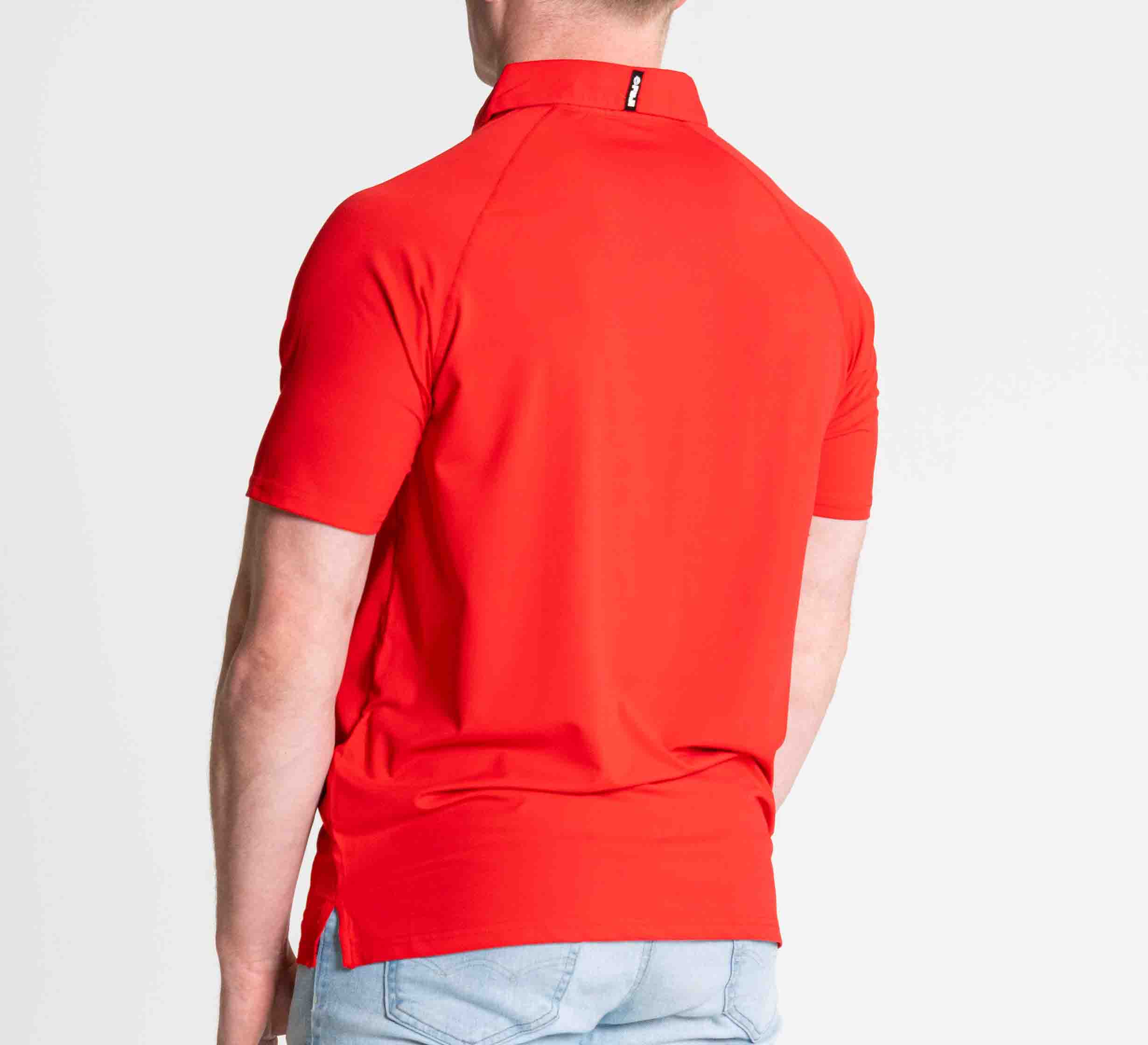 FUJI Performance Polo Red