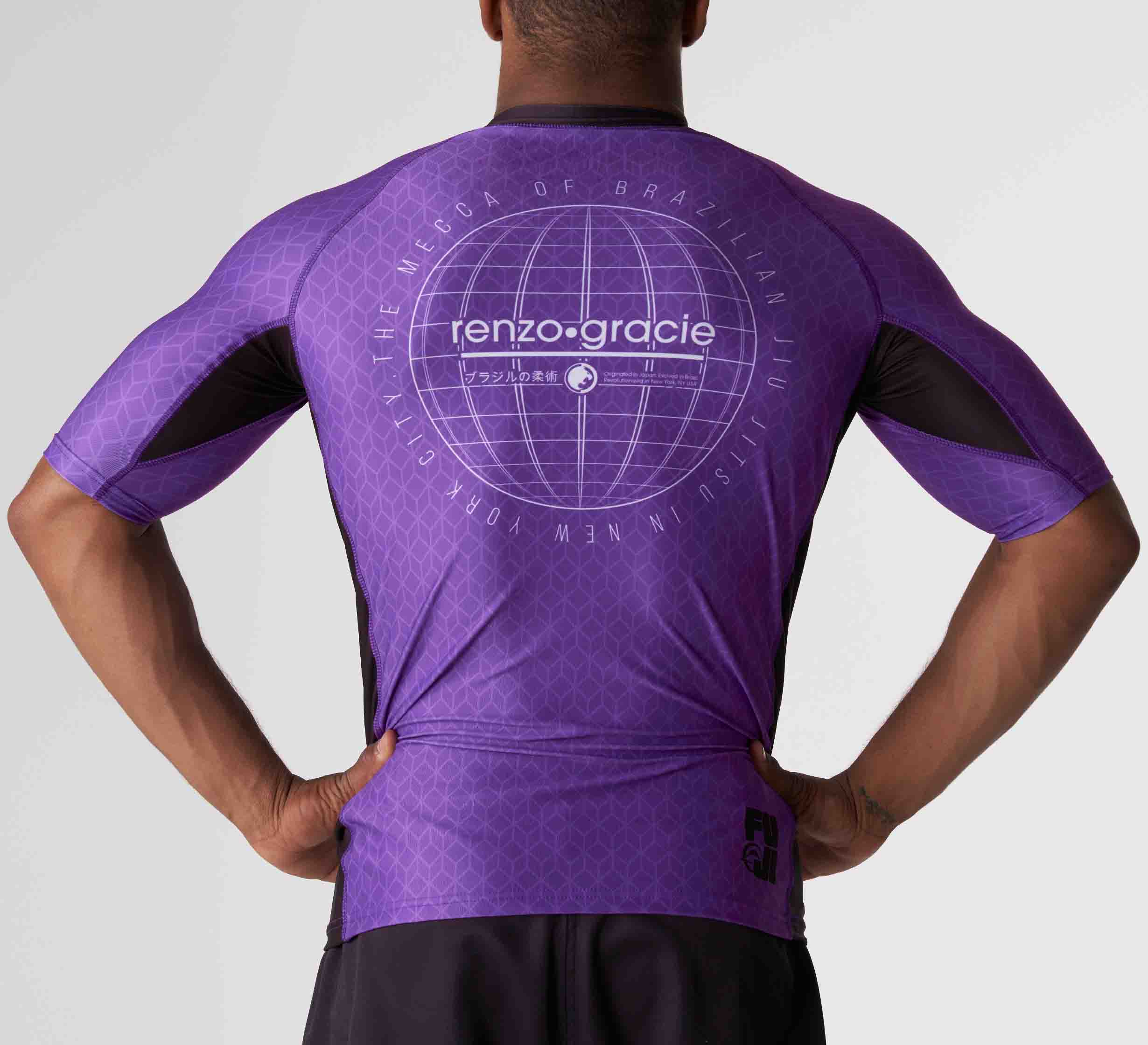 Renzo Gracie Mecca Ranked Short Sleeve Rashguard