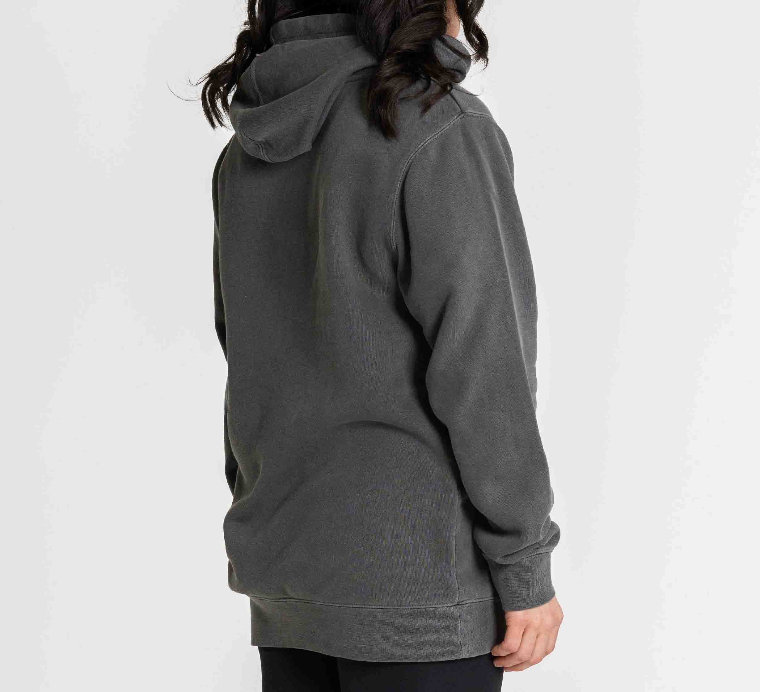 Womens Kanji Hoodie Black