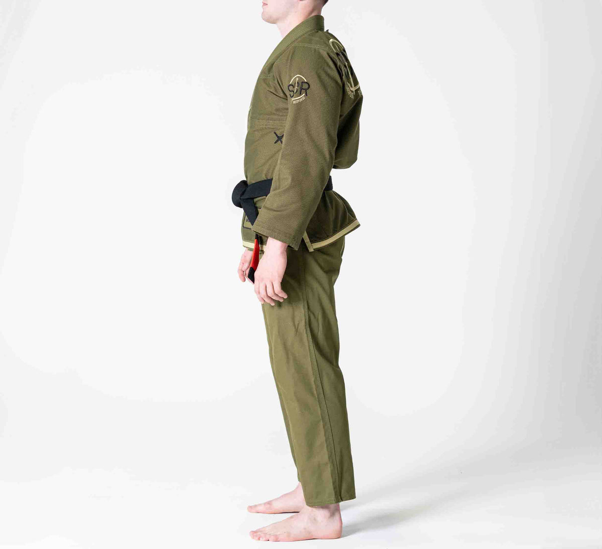 Suparaito BJJ Gi Sheepdog Response Edition Military Green